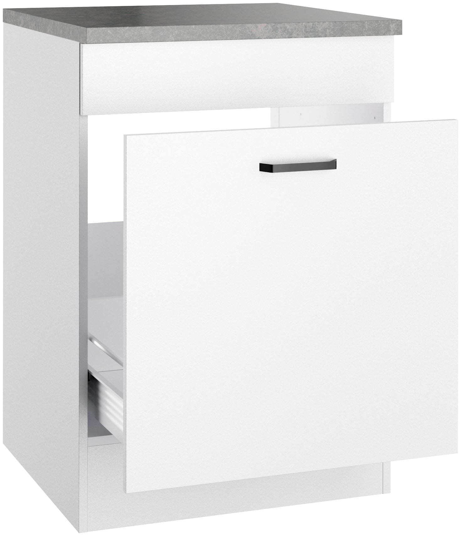 OPTIFIT Meuble évier »OPTImulti« Breite 60 cm, mit 1 Auszug, Metallgriffe