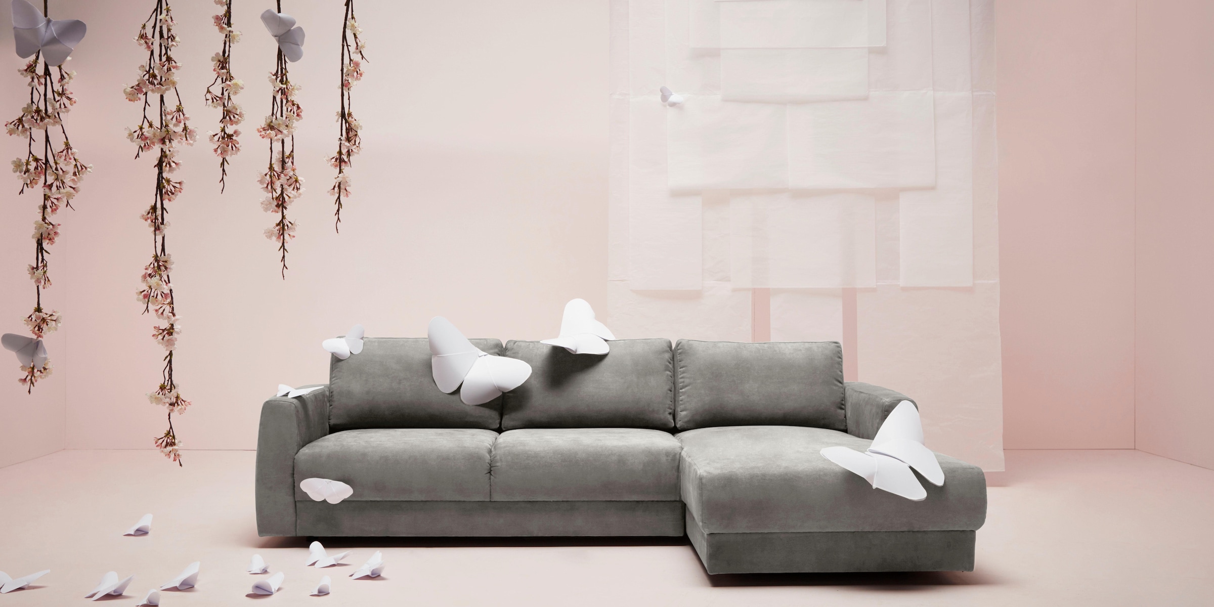 GOODproduct Ecksofa »Hobro L-Form« in 3 Bezugsqualitäten in vielen Farben, Design by Morten Georgsen