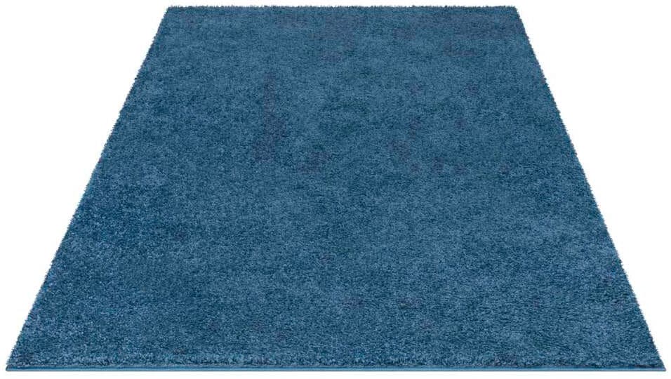 Carpet City Hochflor-Teppich »City Shaggy«, rechteckig, Robuster Langflor Teppich uni, besonders flauschig weich