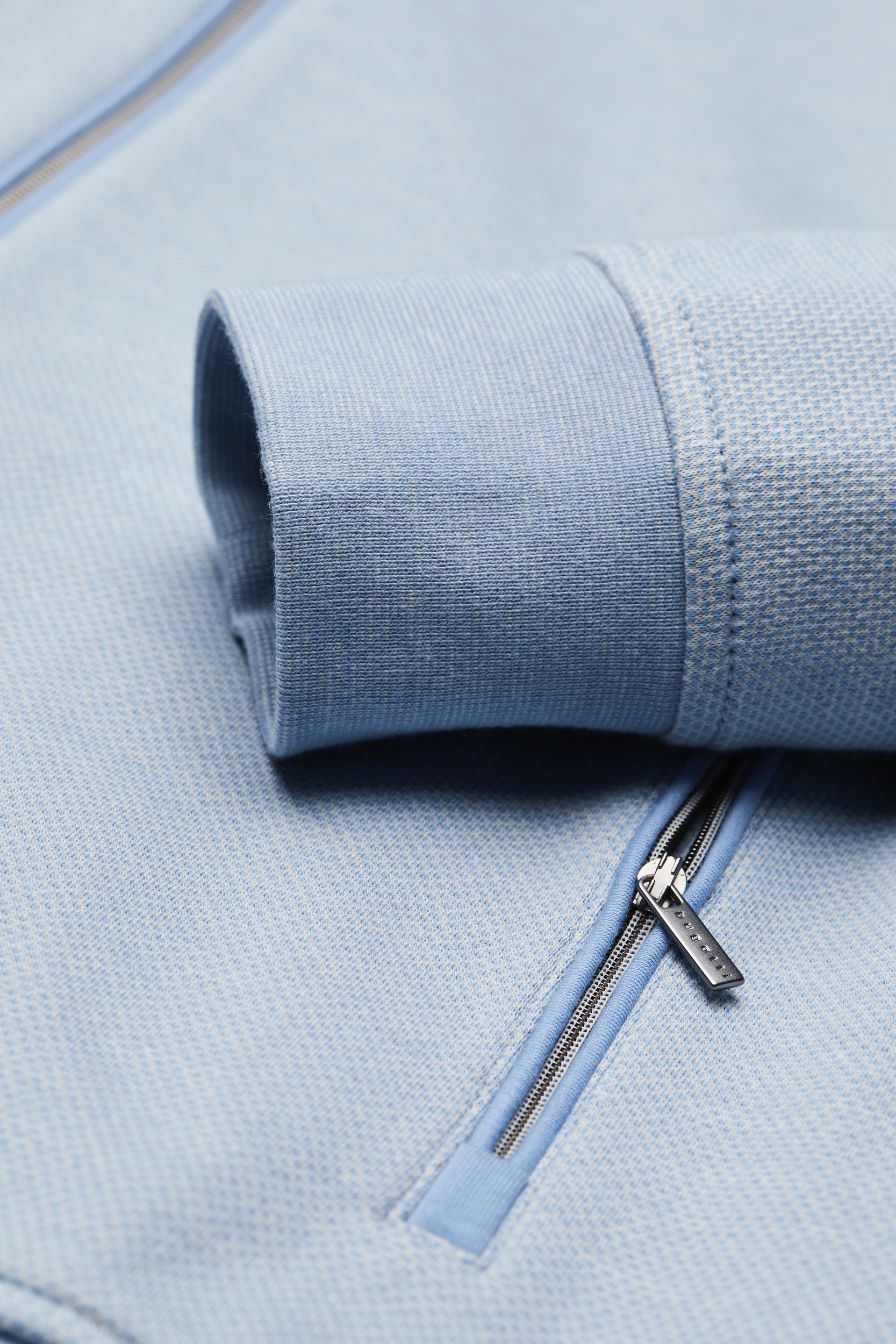 bugatti Sweatshirt, mit Collegekragen