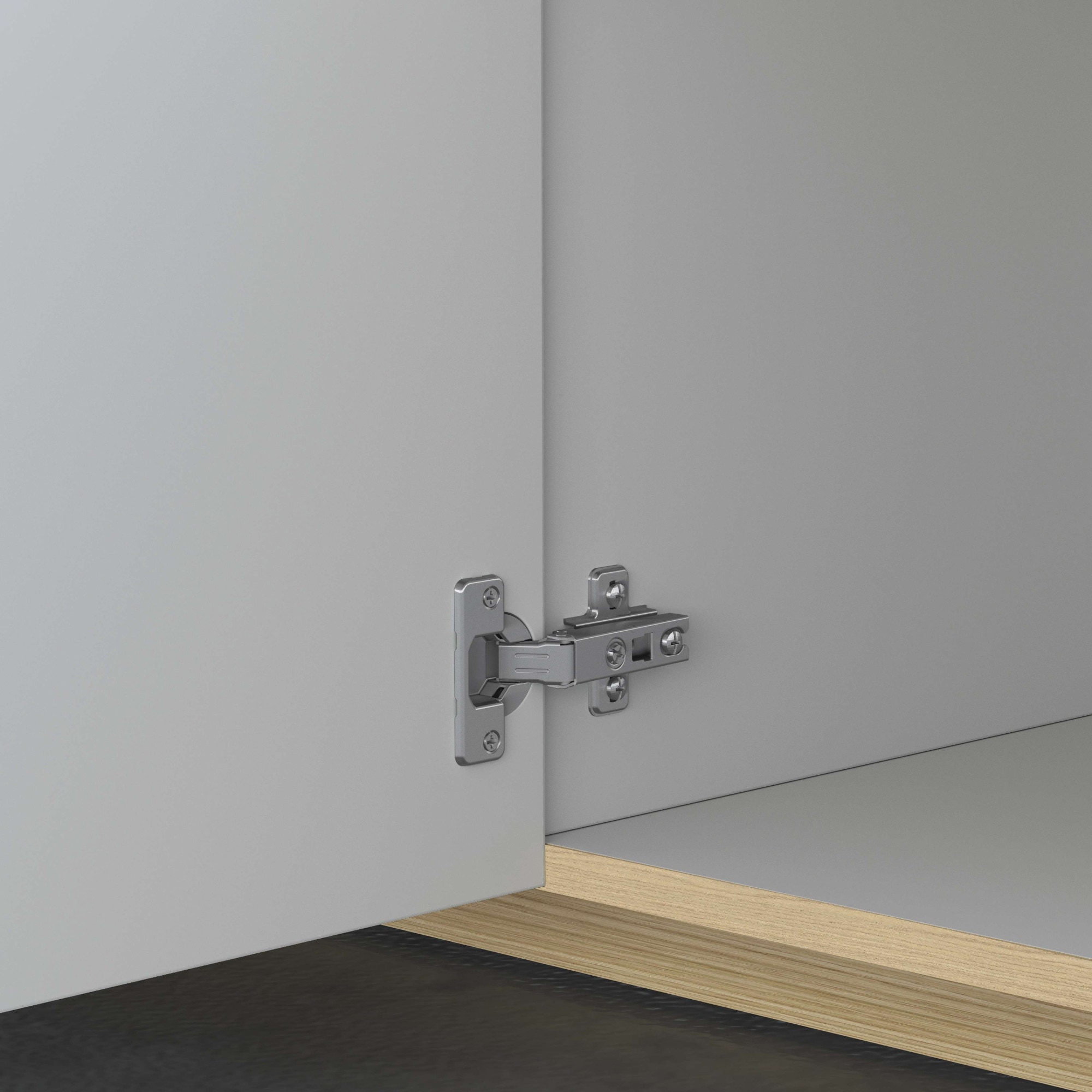 GOODproduct »Highboard ETHOS, Kommode, Schrank, Kredenz« 1 cuis tlg. Avec 4 portes pivotantes, 9 compartiments intérieurs et 2 compartiments extérieurs, L.130 cm