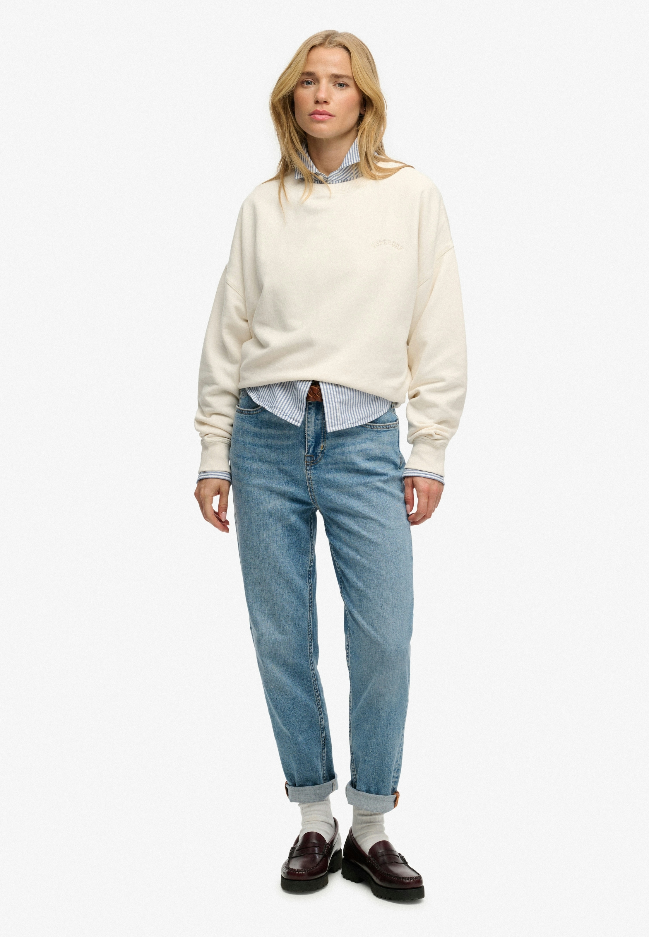 Superdry Sweatshirt »ESSENTIAL LOGO CREW«
