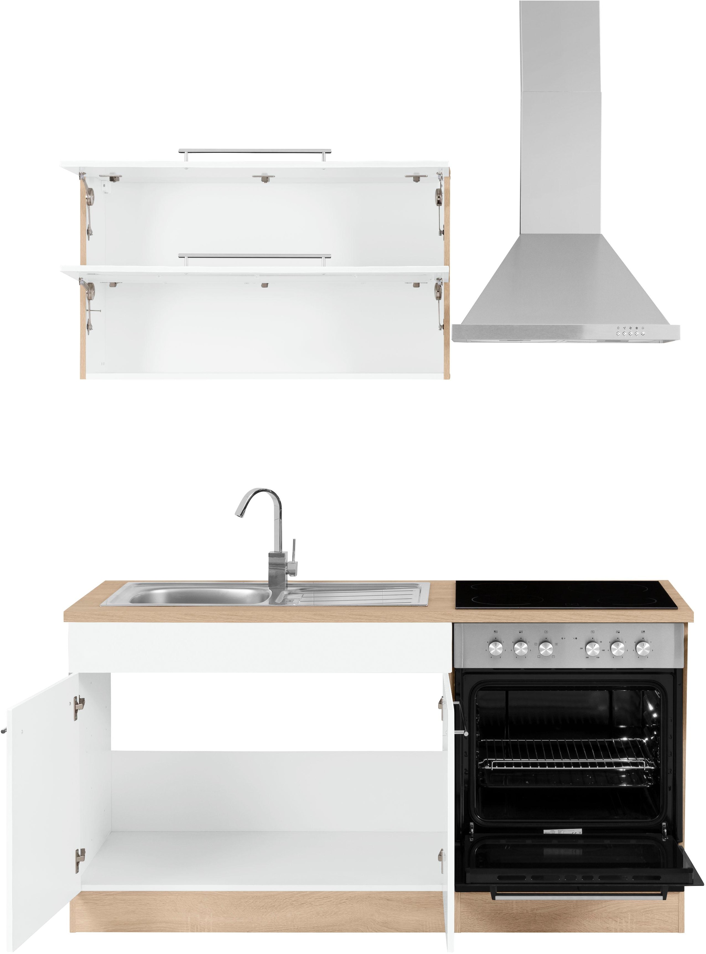 KOCHSTATION Kitchenette »KS-Eton« sans appareils électriques, largeur 160 cm