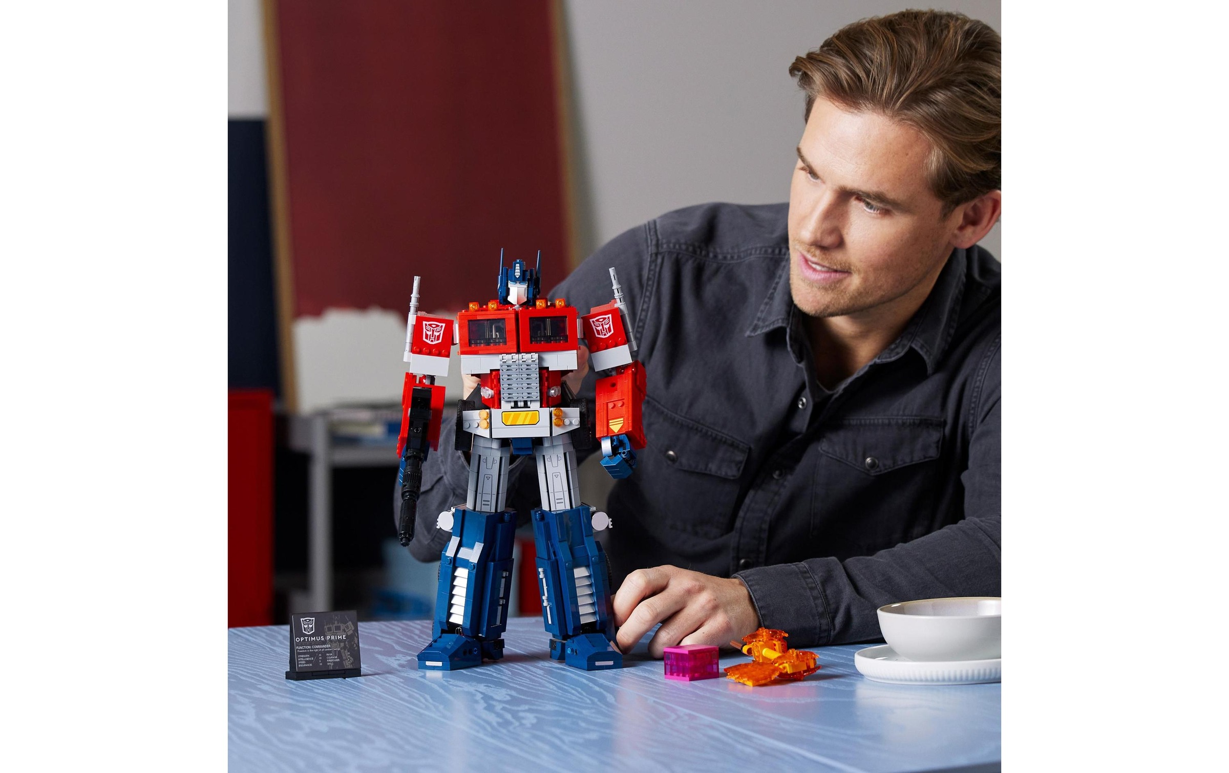 LEGO® Pions de construction »LEGO Icons Optimus Prime«