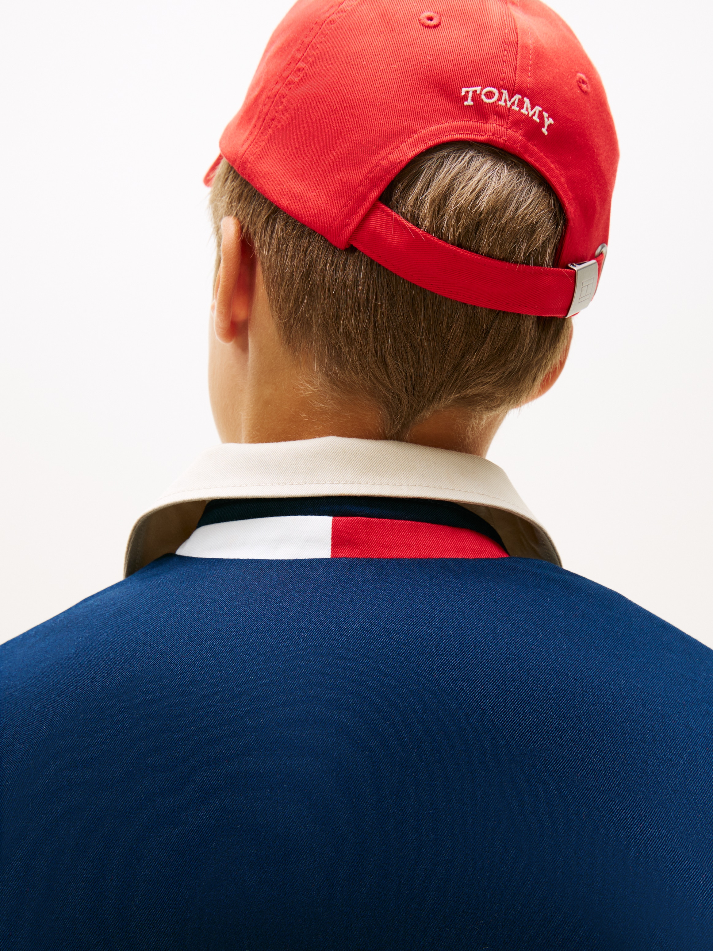 Tommy Hilfiger Veste chemise »CONTRAST COLLAR COTTON JACKET« ohne Kapuze Kinder bis 16 Jahre, regular fit