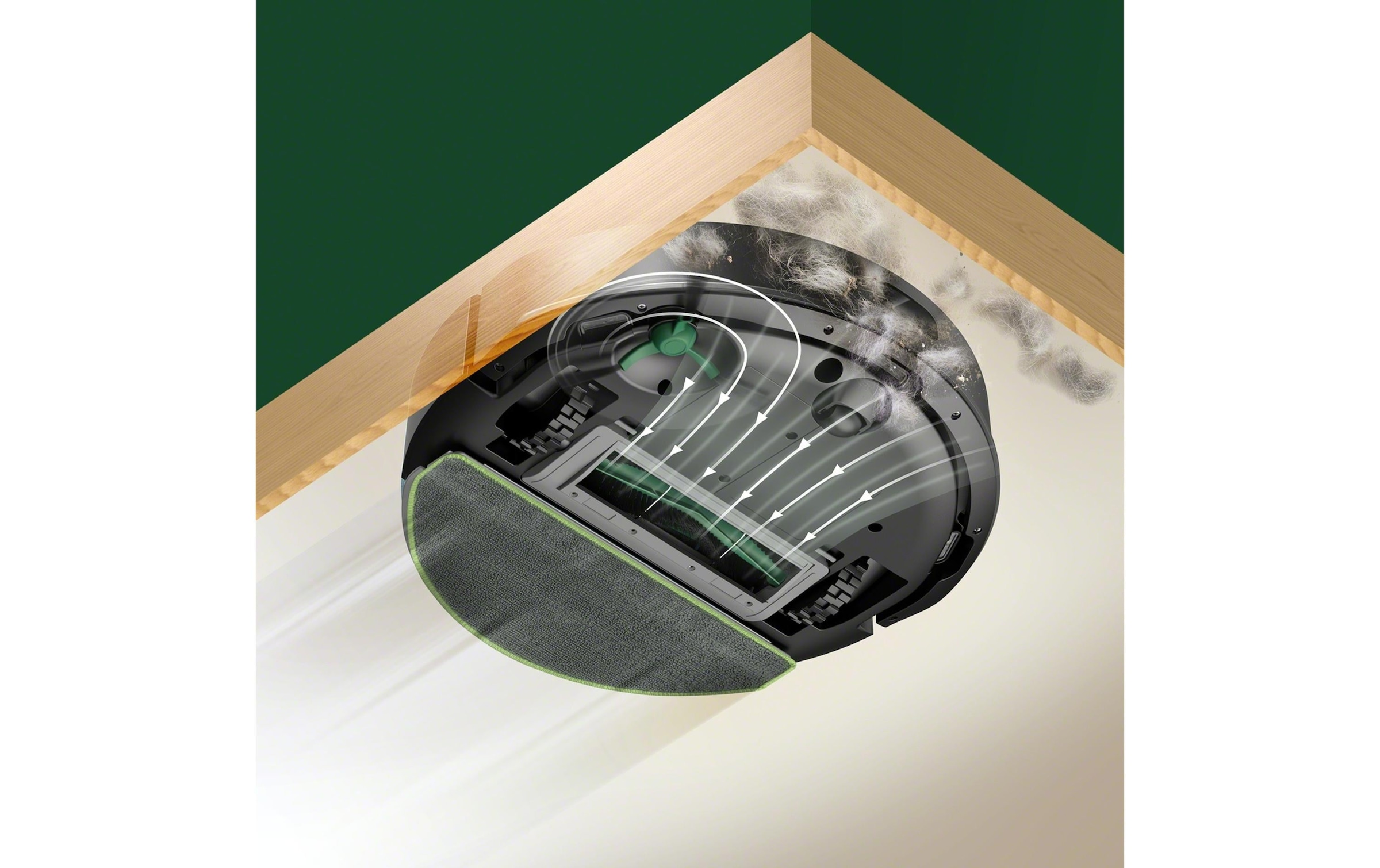 iRobot Robot d'aspiration eau et poussière »Roomba 105 Combo«