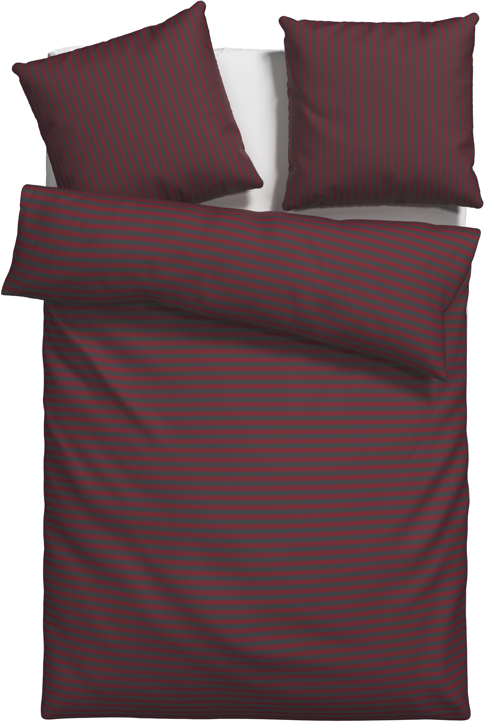 Bruno Banani Linge de lit »Jassen« 2 moderne Bettwäsche aus Baumwolle, Bettwäsche mit Streifen-Design