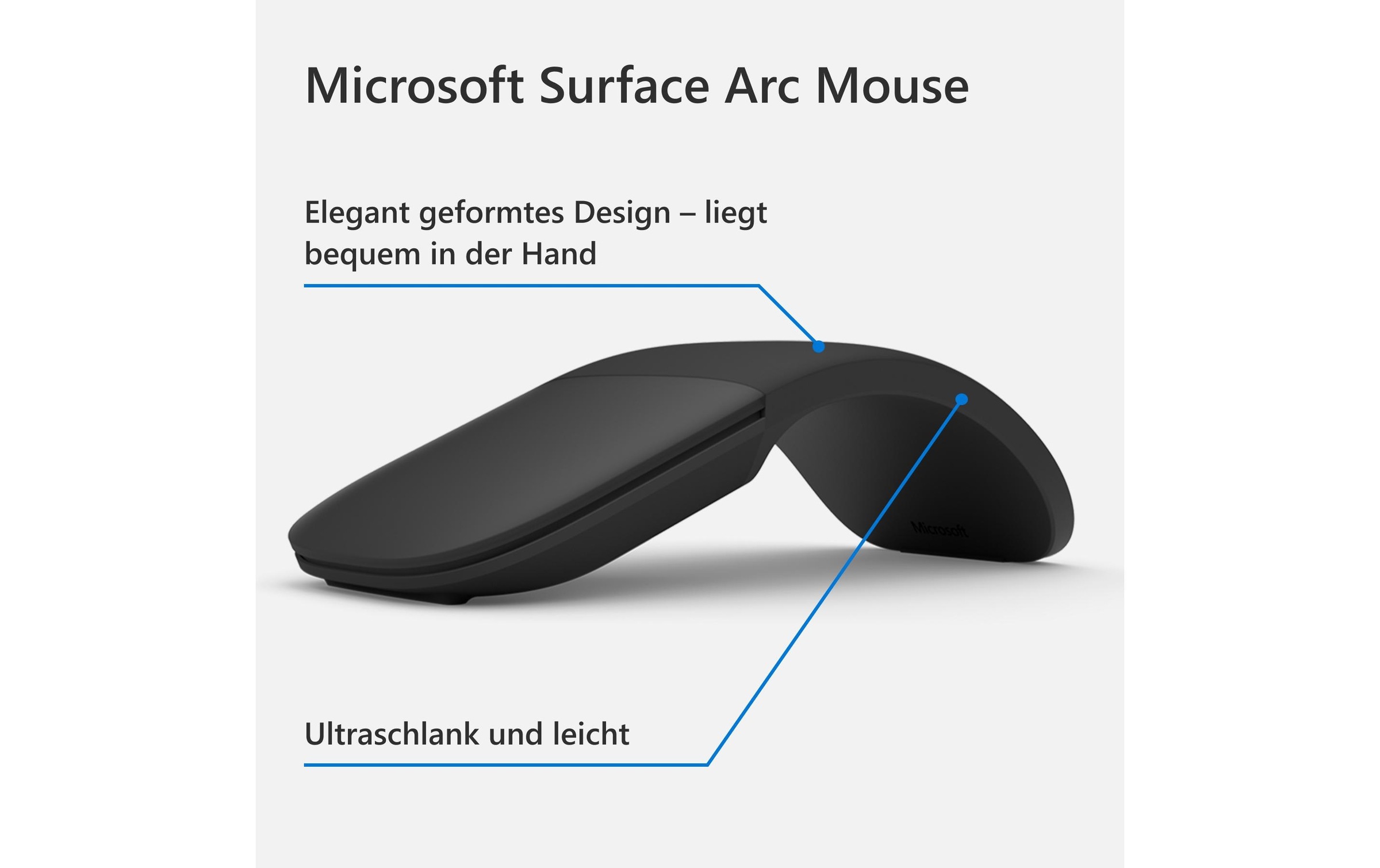 Microsoft Maus »Arc Mouse«, Bluetooth