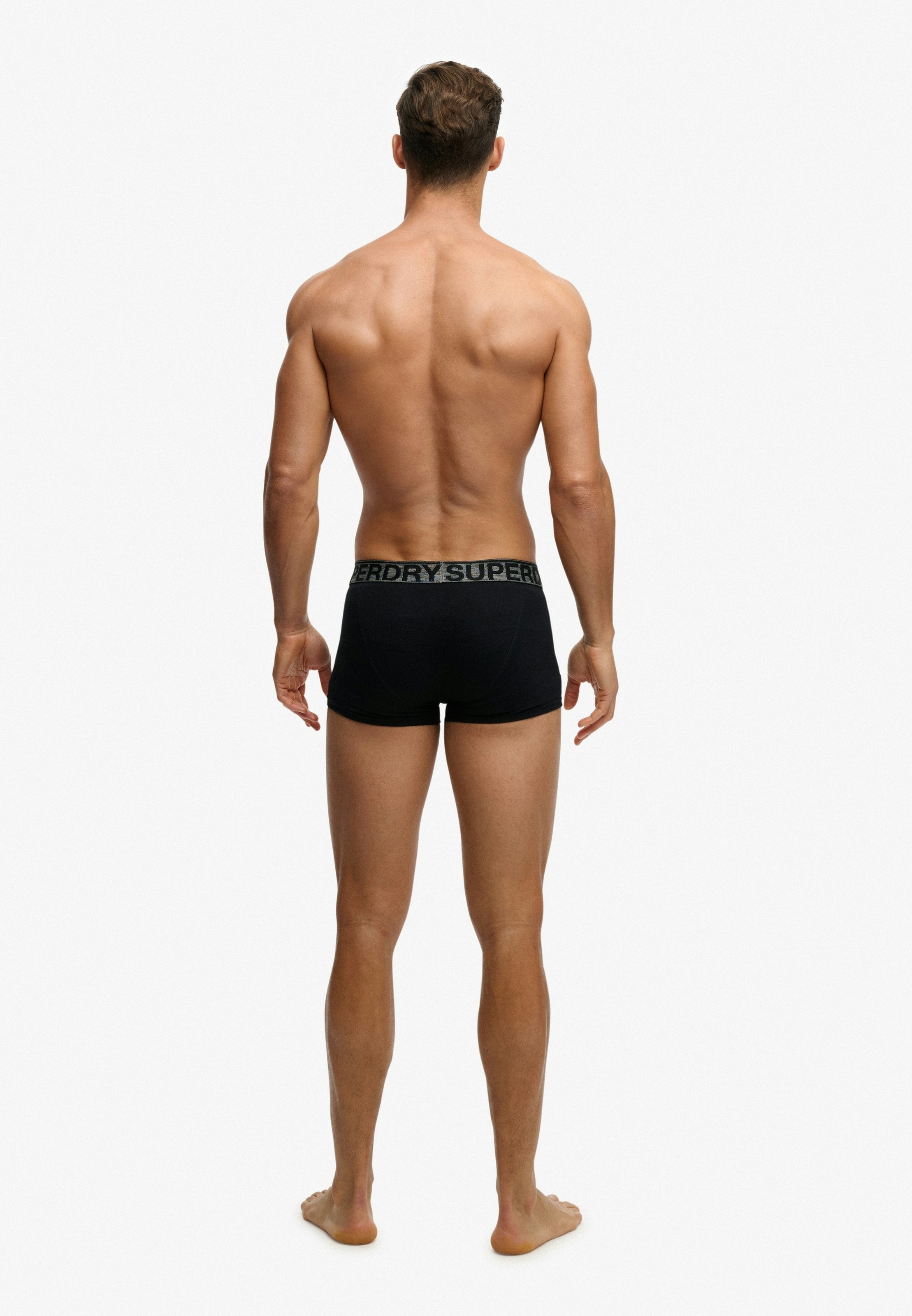 Superdry Boxers »TRUNK TRIPLE PACK« Paquet, 3 cuis en mélange de coton, coupe ajustée