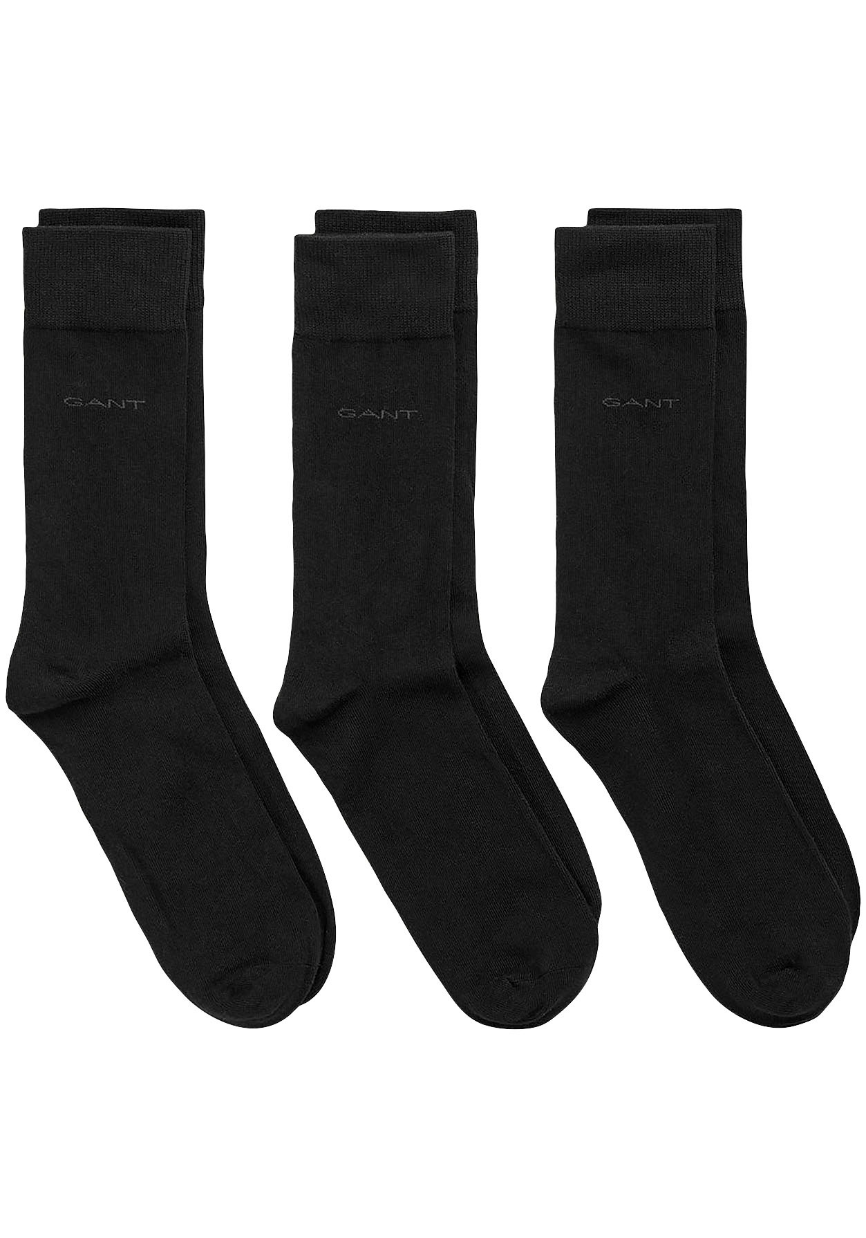 Image of Gant Basicsocken "SOFT COTTON SOCKS 3-PACK" Packung, 3, 3 Paar tlg. mit Logodruck am Knöchel