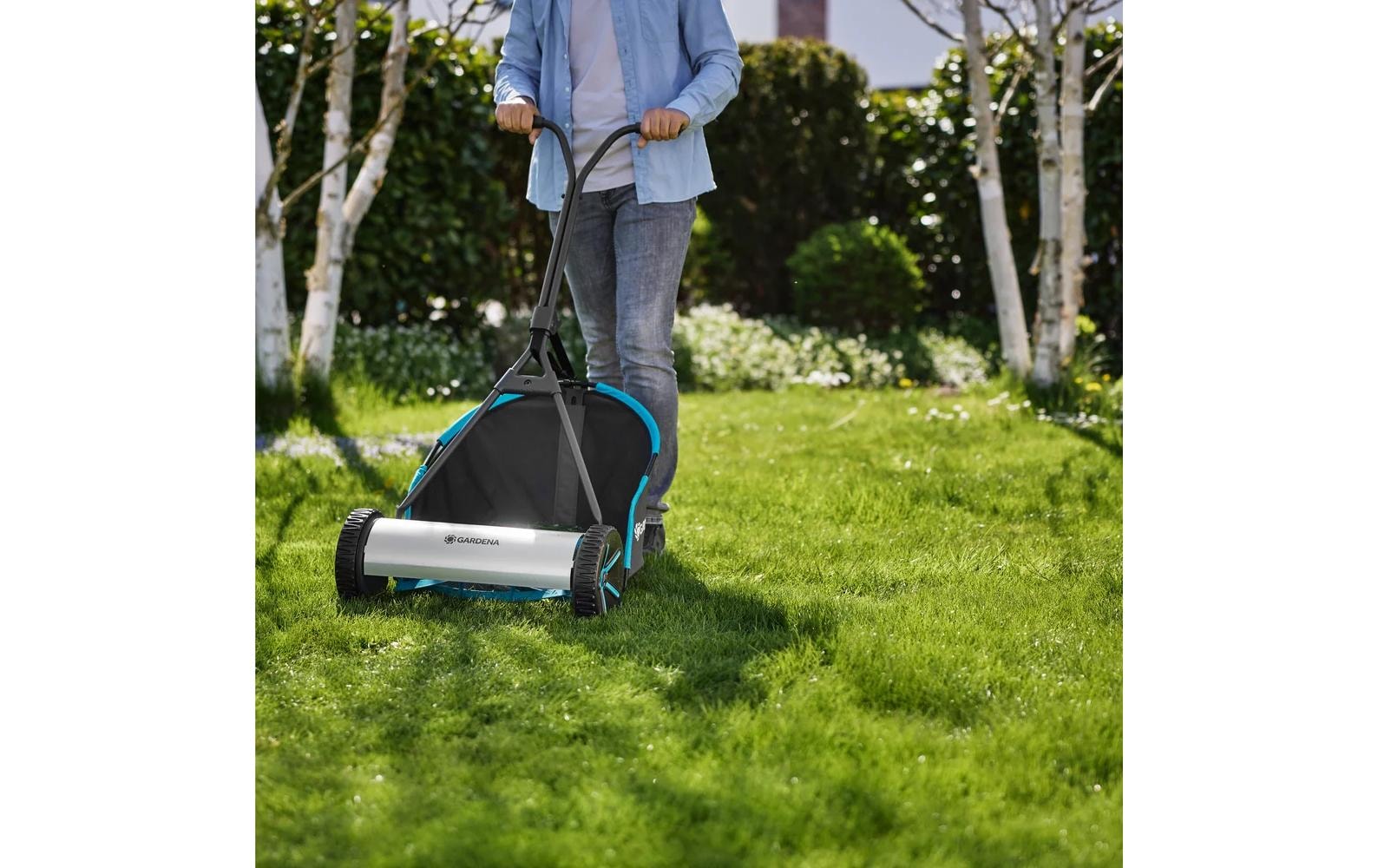 GARDENA Spindelmäher »Plus 400« Grasfangsack mit Staubschutz