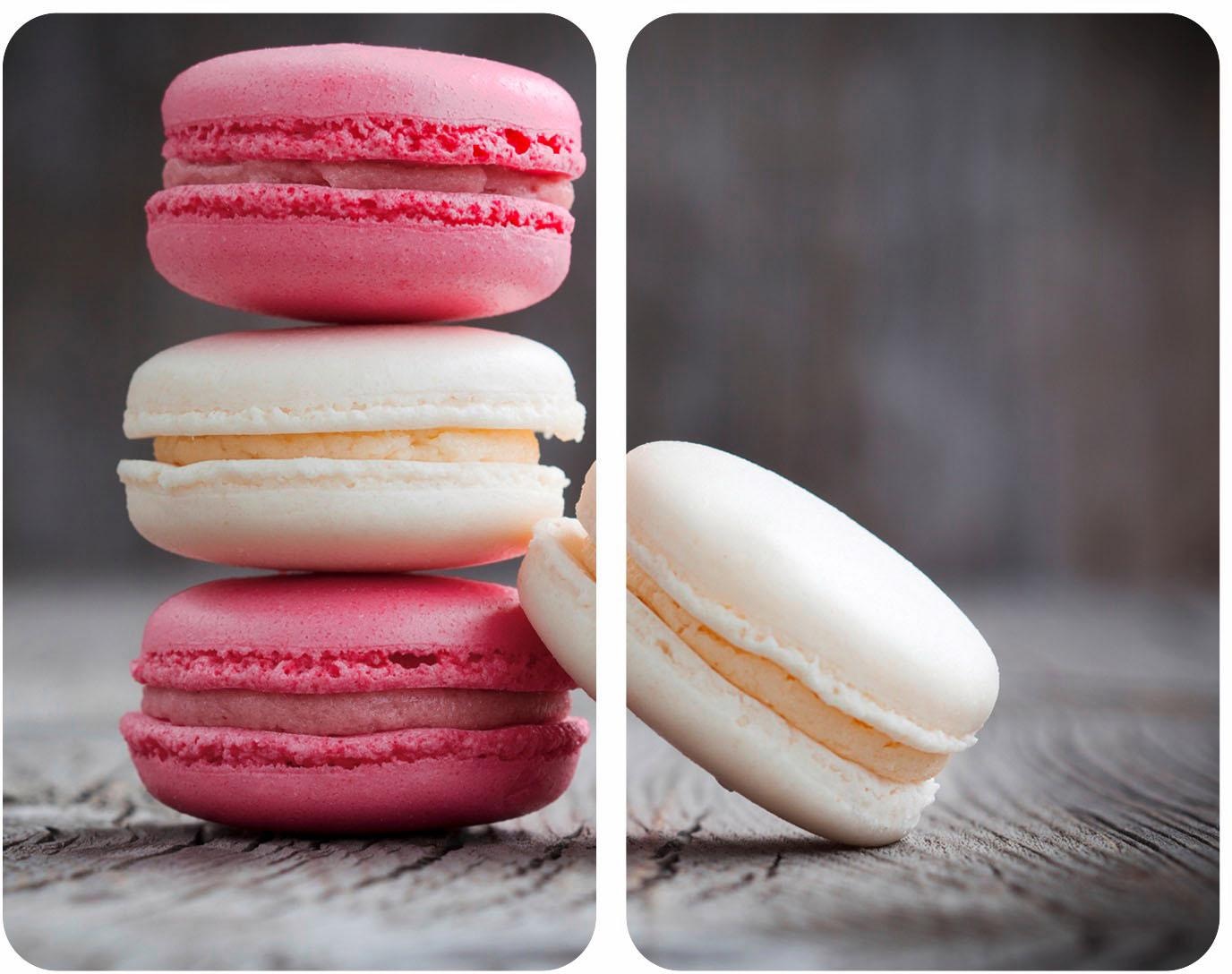 Image of WENKO Herd-Abdeckplatte »Macarons«, (Set, 2 tlg.), aus gehärtetem Glas von WENKO bei Ackermann Versand Schweiz