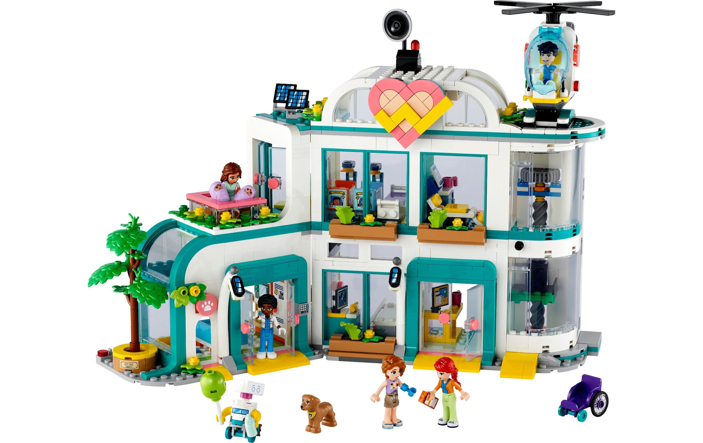 LEGO® Spielbausteine »Heartlake City Krankenhaus 42621«, (1045 St.)