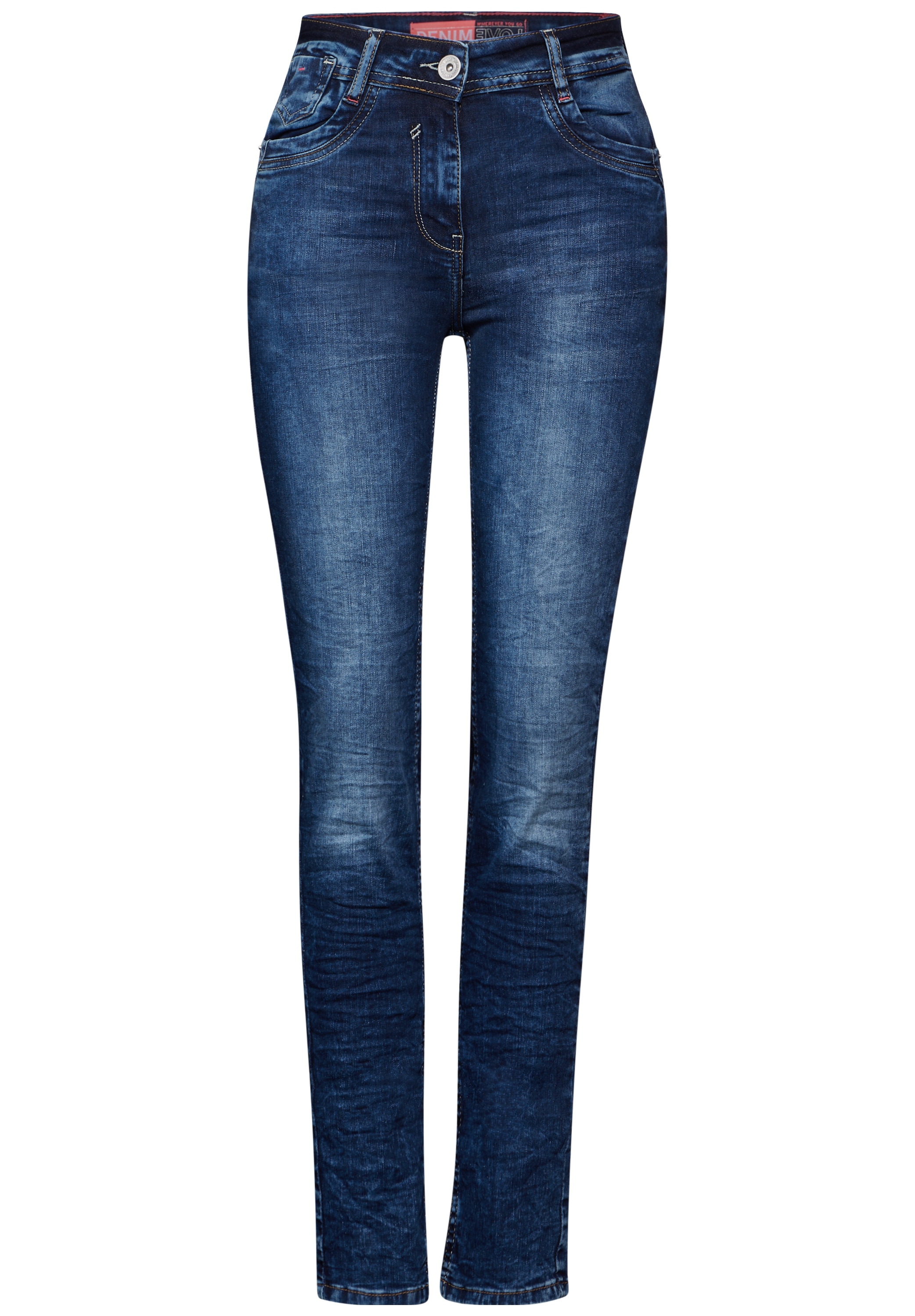 Cecil Slim-fit-Jeans »TORONTO«, im Five-Pocket Style