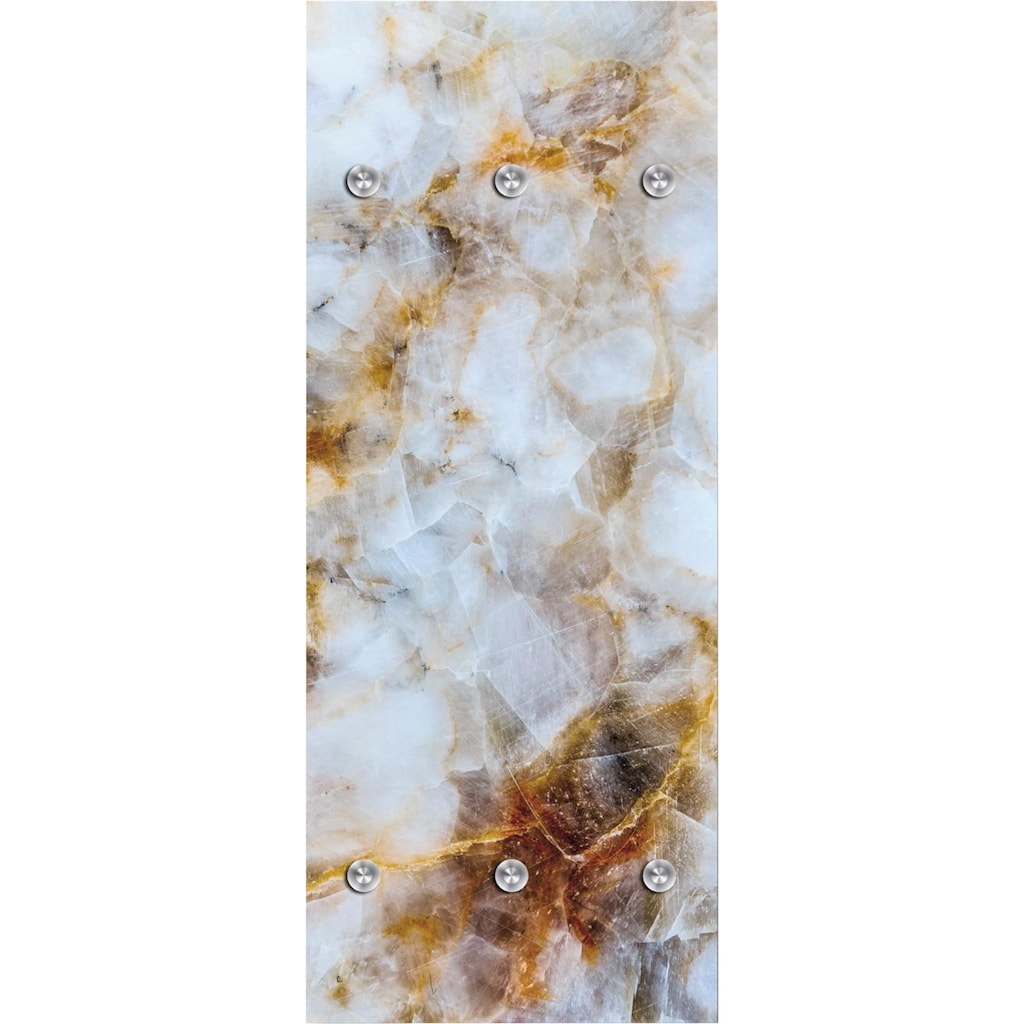 queence Garderobenleiste »Muster marmoriert«