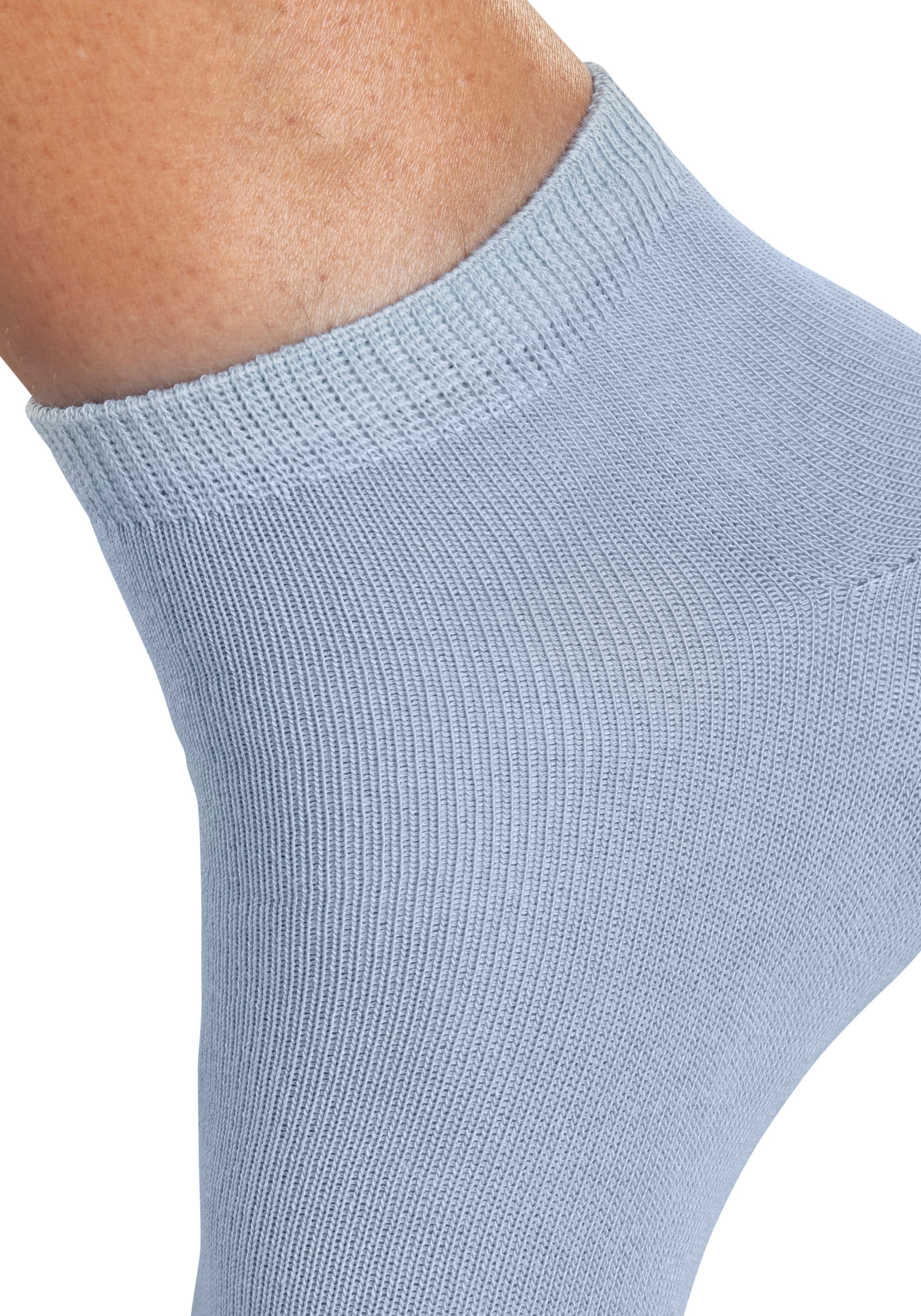 H.I.S Chaussettes de baskets Paquet, 7 Couple tlg. verschiedene Farben in einer Packung