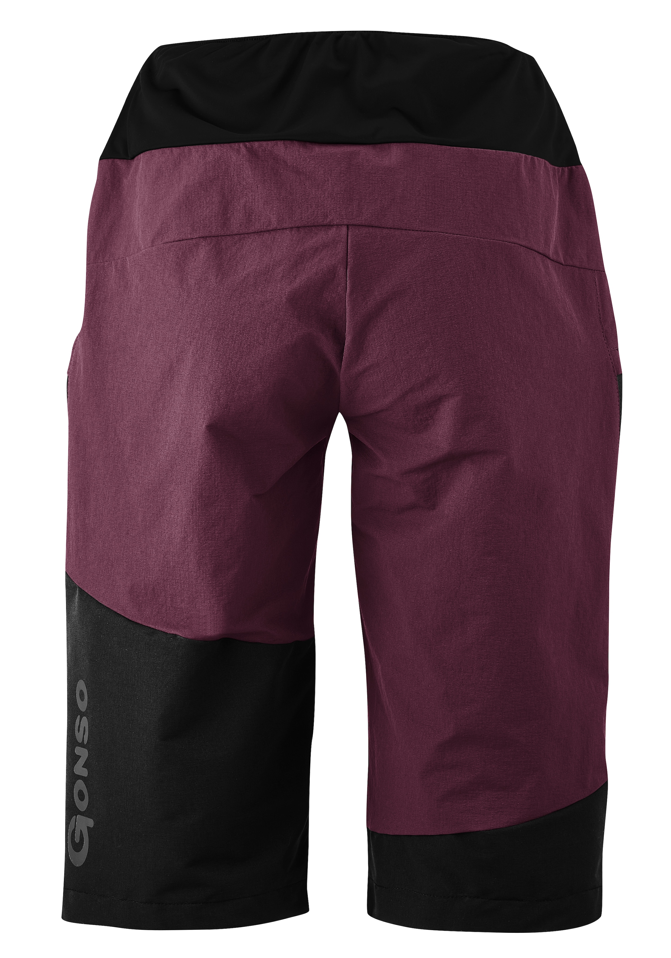 Gonso Radhose »LOMASO«, Herren Bike-Shorts, MTB Fahrradhose mit Sitzpolster, Bund flexibel