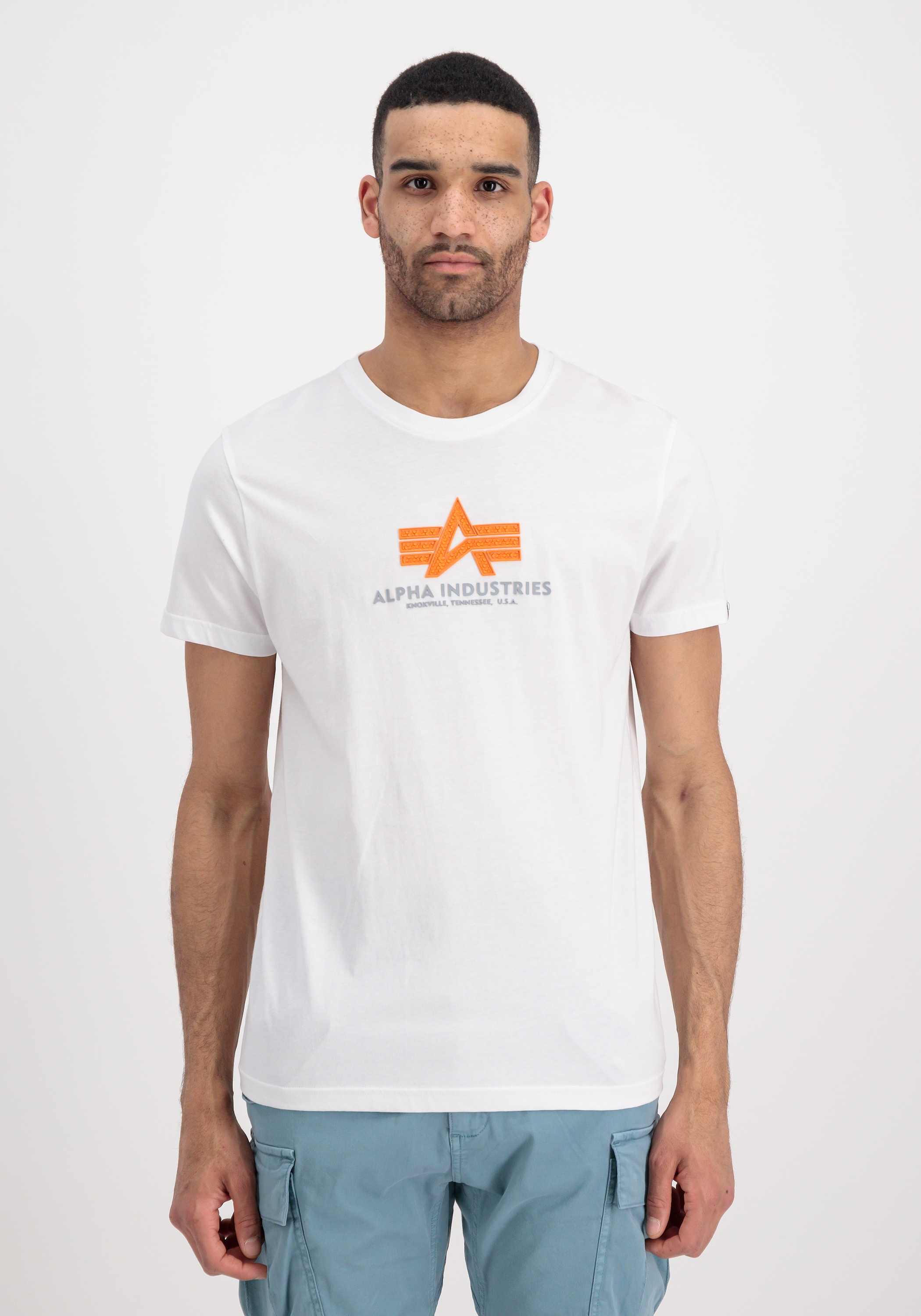 Alpha Industries T-Shirt »Alpha Industries Men - T-Shirts Basic T-Shirt BL Rubber«