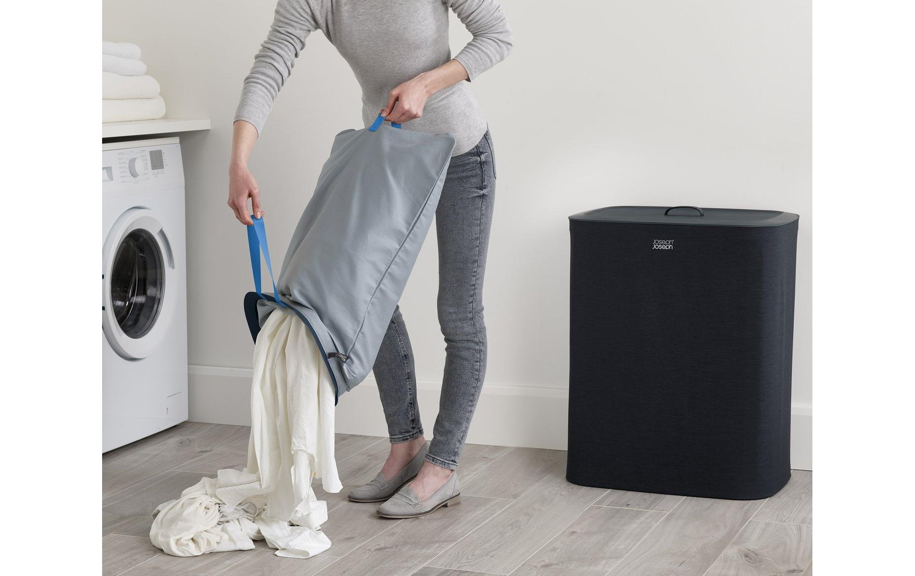 Joseph Joseph Trieur à linge »Tota 90 L, 2x 45 L«