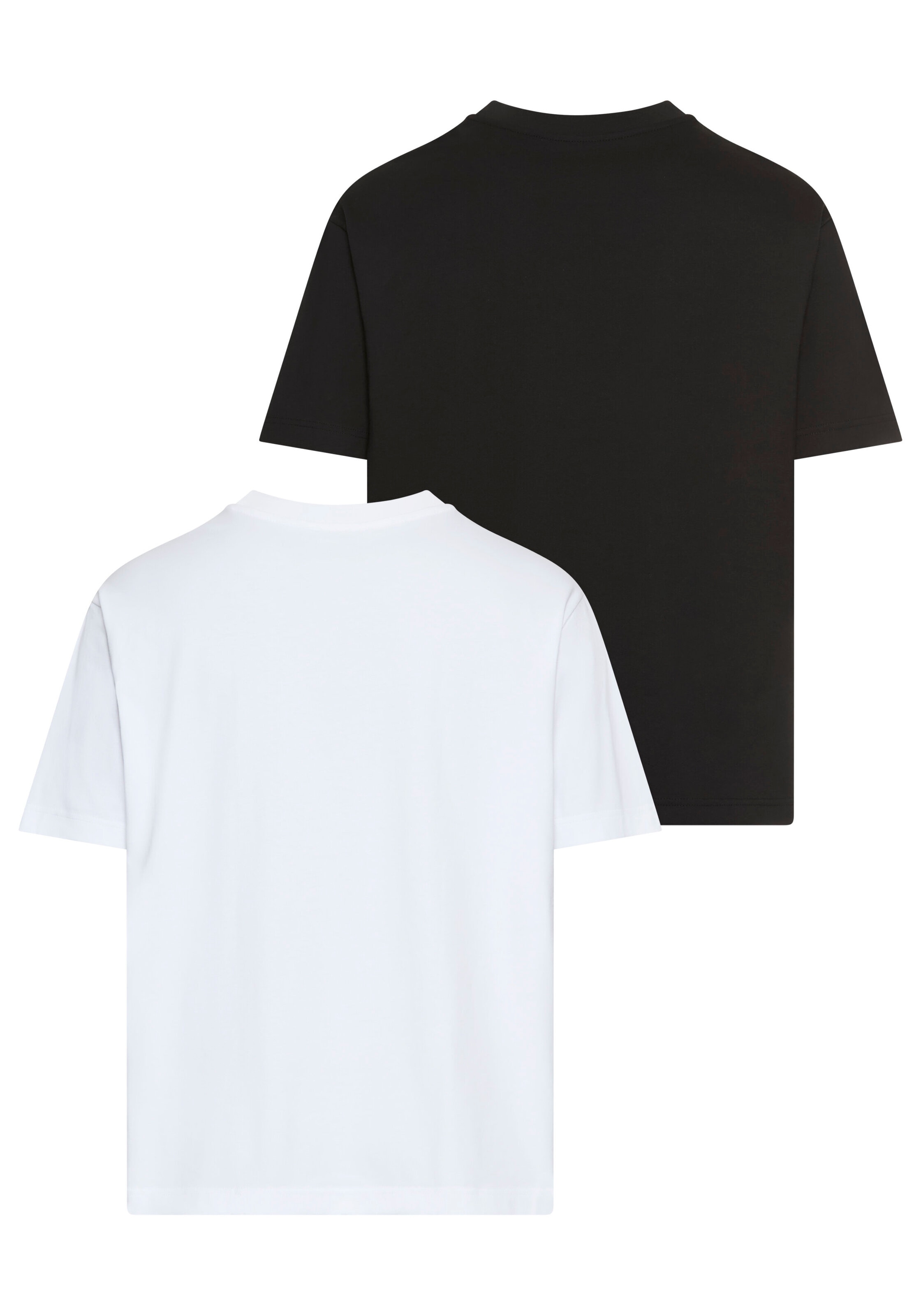 Calvin Klein Jeans T-Shirt »2 PACK UNISEX TEE«, (Packung, 2er-Pack), mit Rundhalsausschnitt