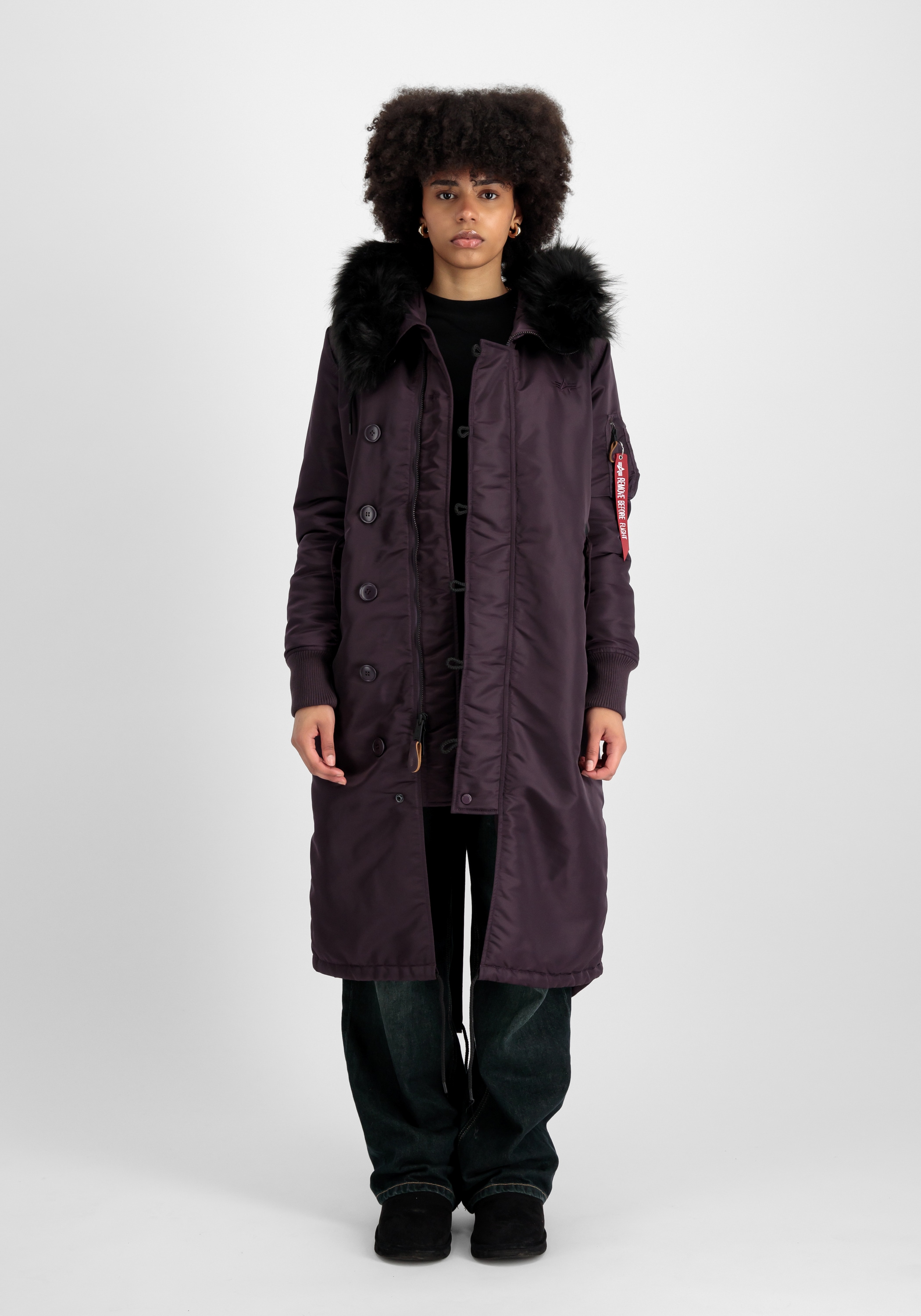 Alpha Industries Winterjacke »Alpha Industries Women - Cold Weather Jackets Long Fishtail W«