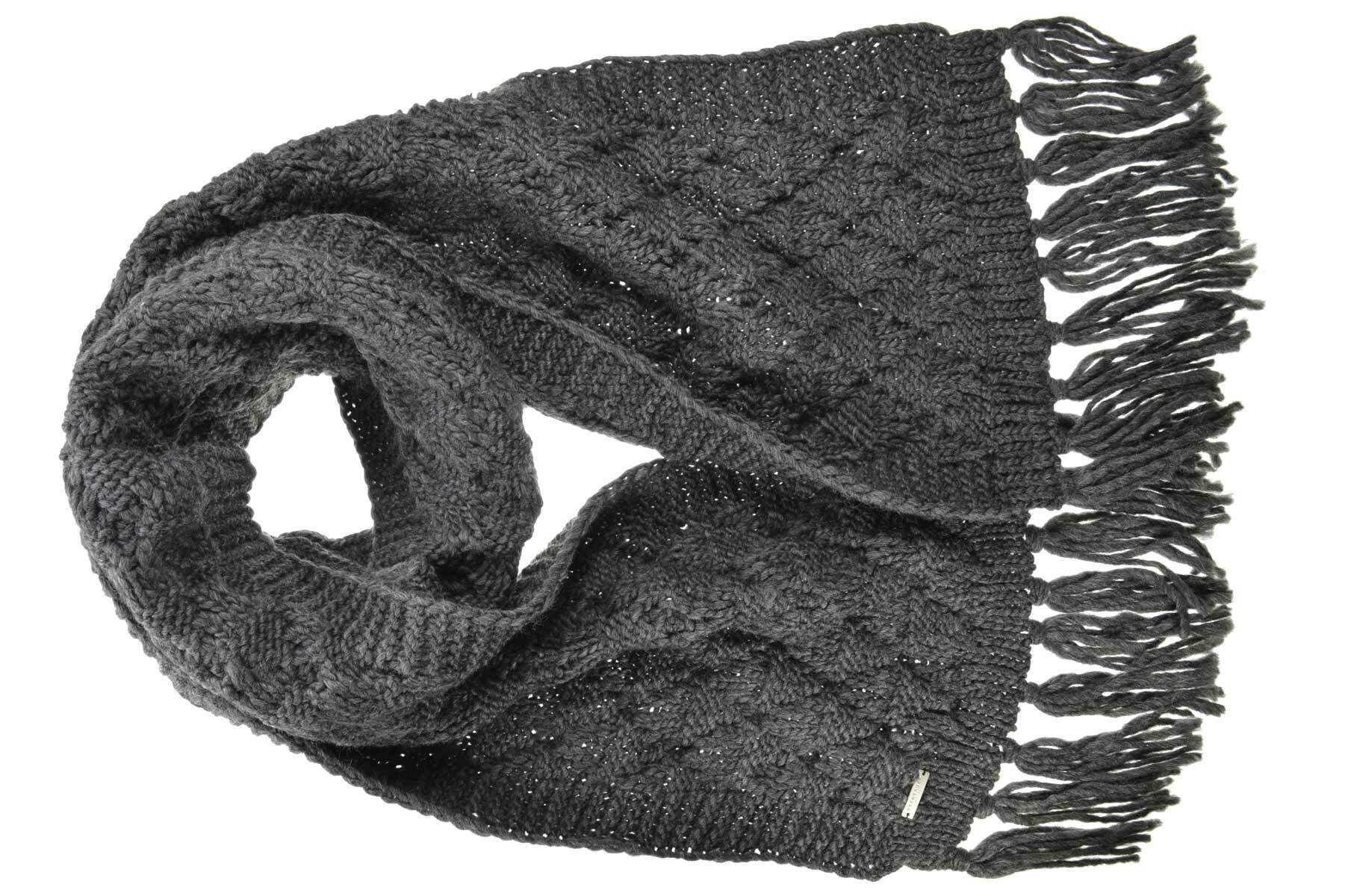 Strickschal »Schal in besonderem Muster mit Fransen 18193-0 (Masse 170x«