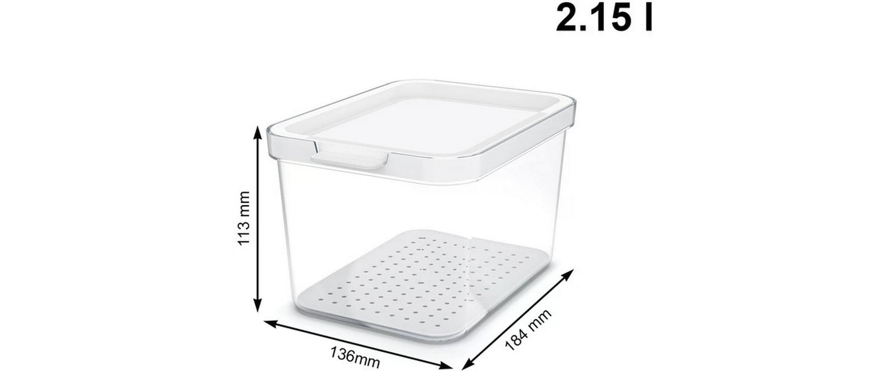 ROTHO Aufbewahrungssystem »Cauma 5-teilig«, (5 tlg.)