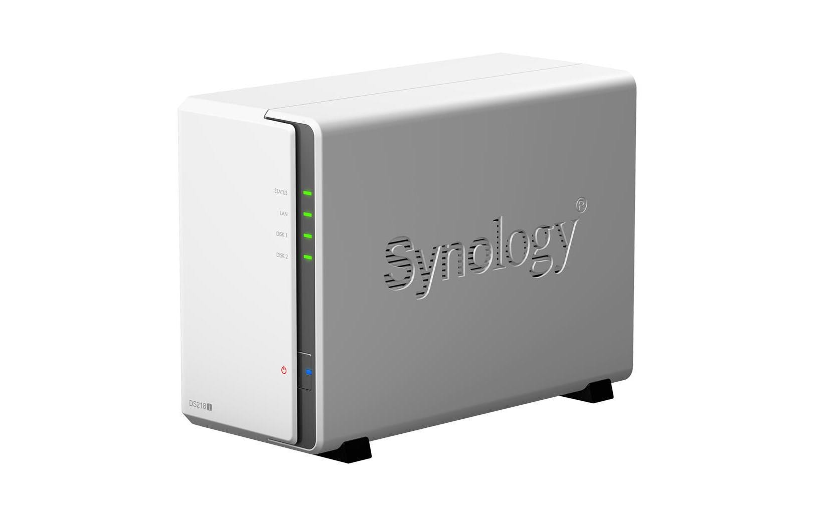 Synology HDD-NAS-Festplatte »NAS DS218j 2-bay WD Red 16 TB«