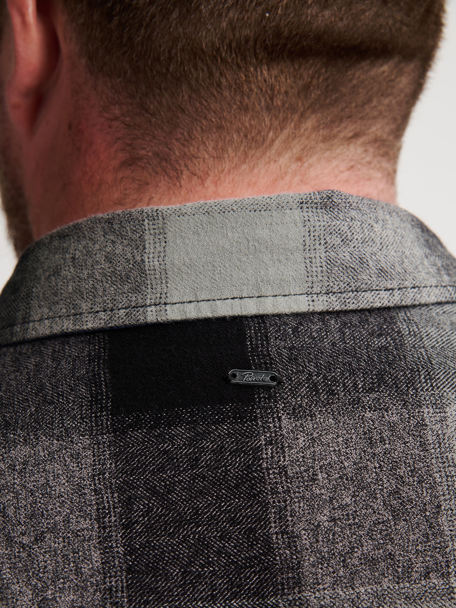 Petrol Industries Chemise à manches longues mit Brust Taschen