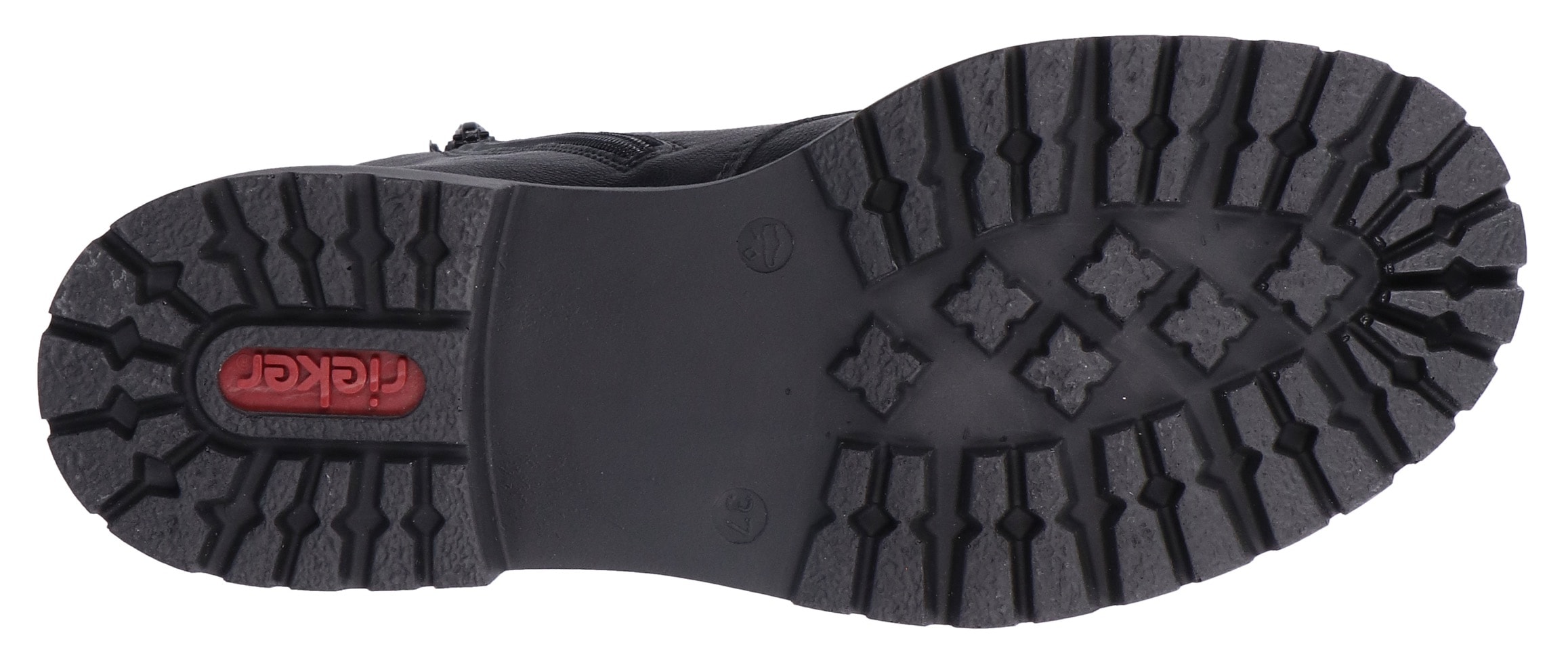 Rieker Bottes d'hiver  , talon bloc, bottine à lacets, boots à lacets avec doublure chaude