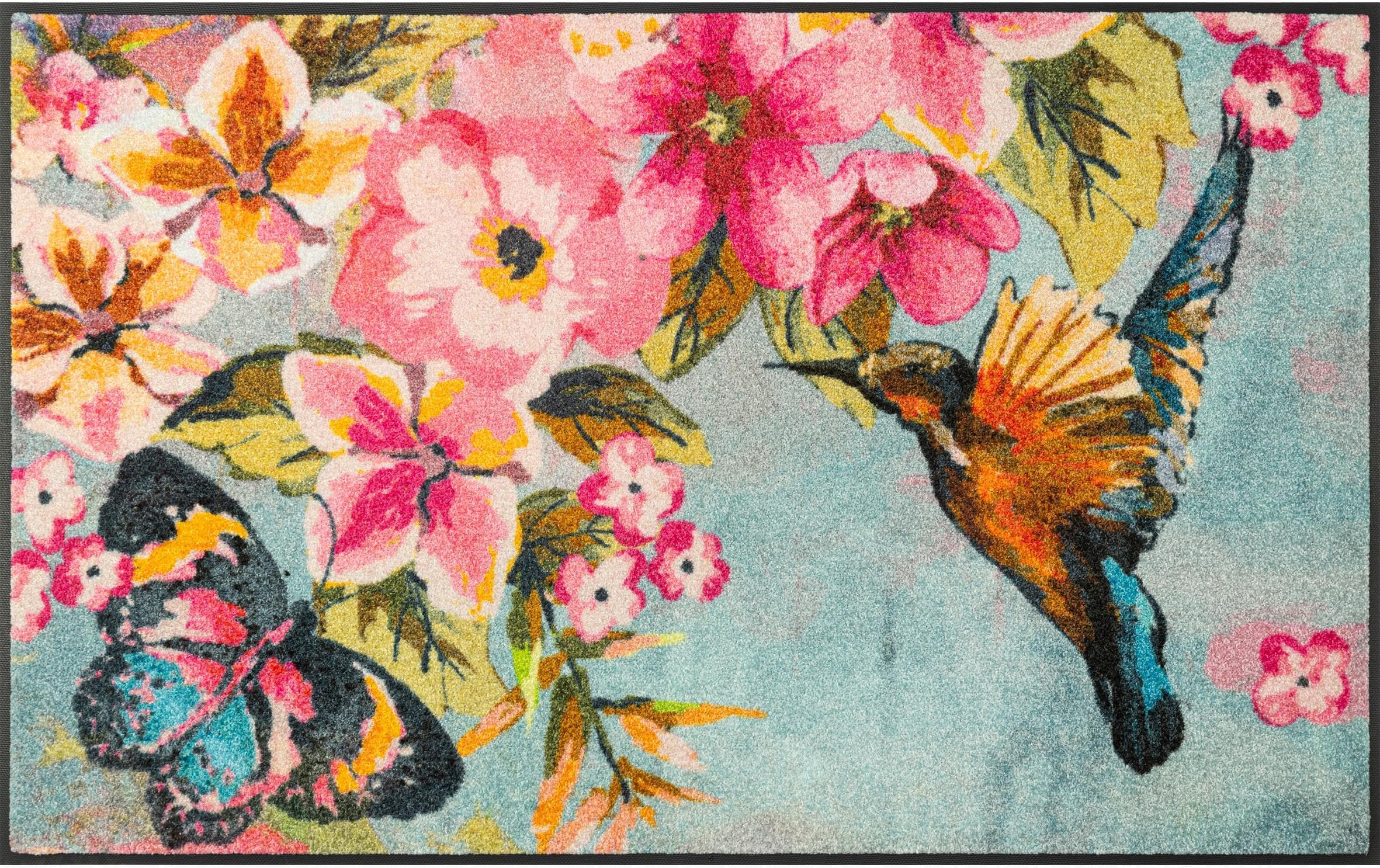 Image of wash+dry by Kleen-Tex Fussmatte "wash+dry Bloomibri 75 cm x 120 cm"