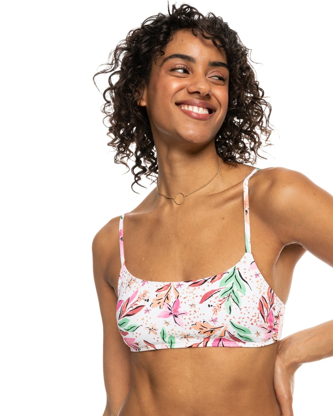 Roxy Bandeau-Bikini-Top »Printed Beach Classics«