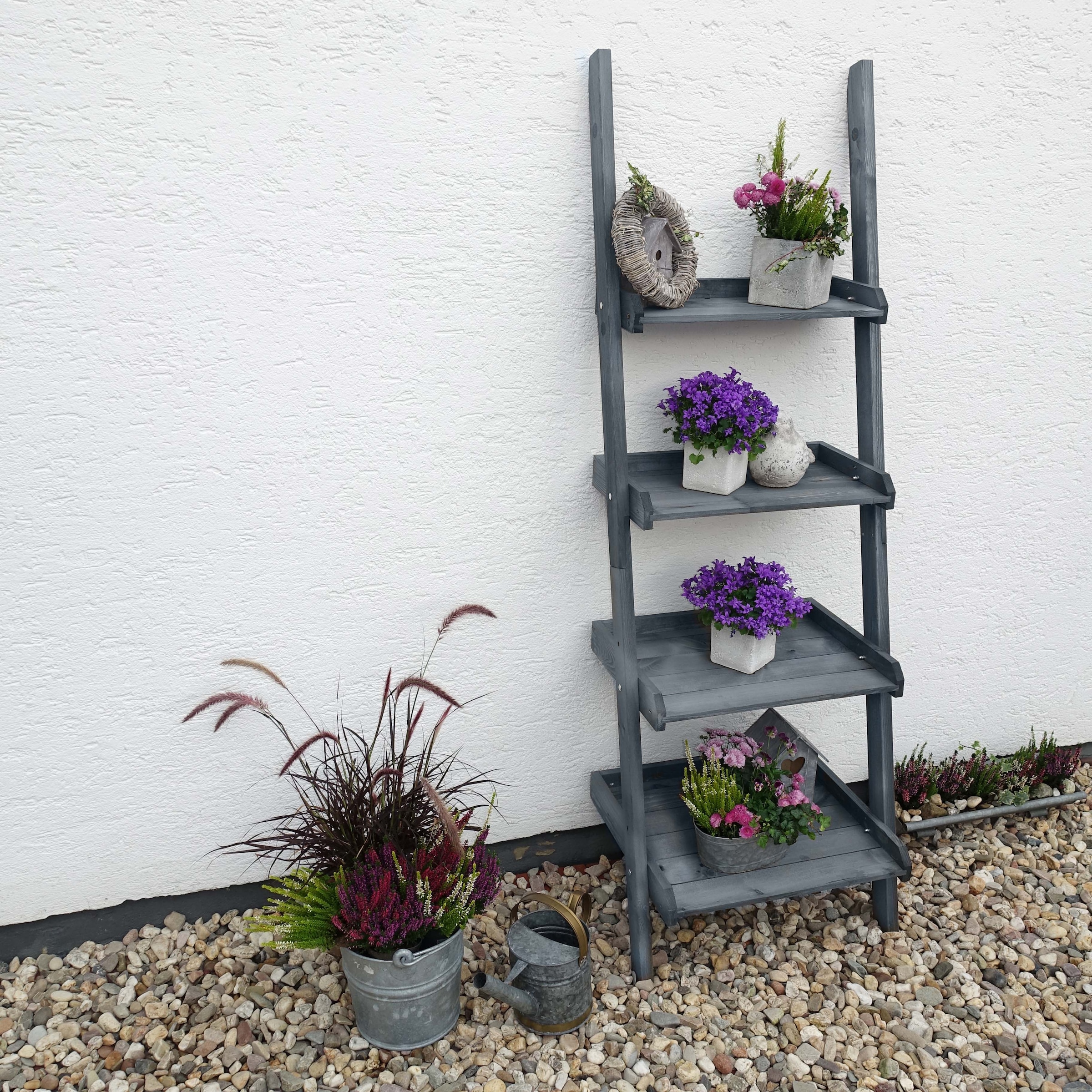 promadino Pflanzentreppe »Helma«, Blumenleiter, BxTxH: 58x46x117 cm