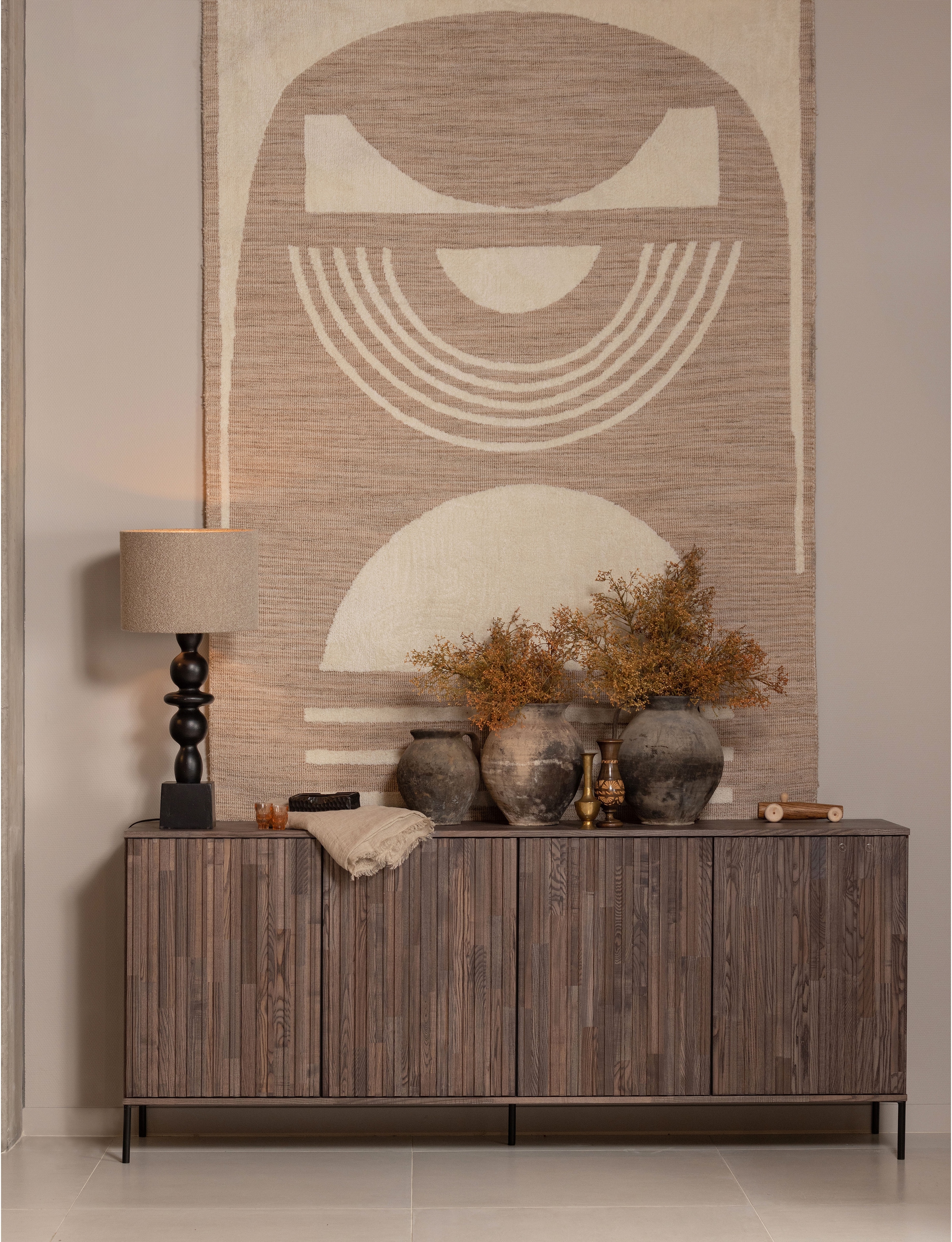 WOOOD Sideboard »Gravu« New Gravure Sideboard von WOOOD, elegantes Design und viel Stauraum