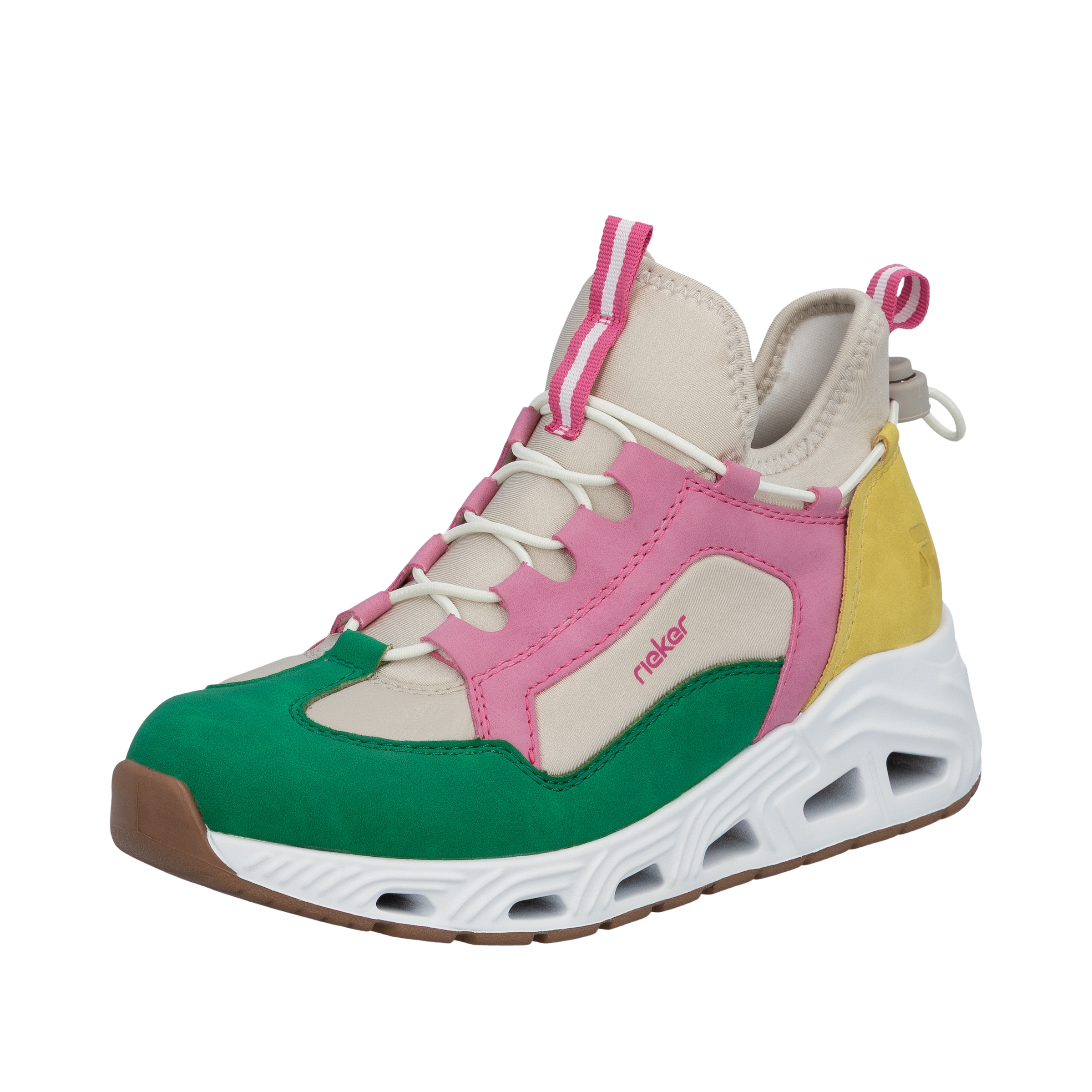 Image of Rieker Slip-On Sneaker High Top Sneaker, Schlupfschuh mit Schnellverschluss hinten