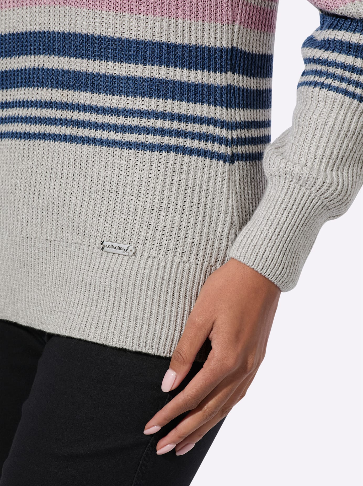Casual Looks Rundhalspullover »Pullover«