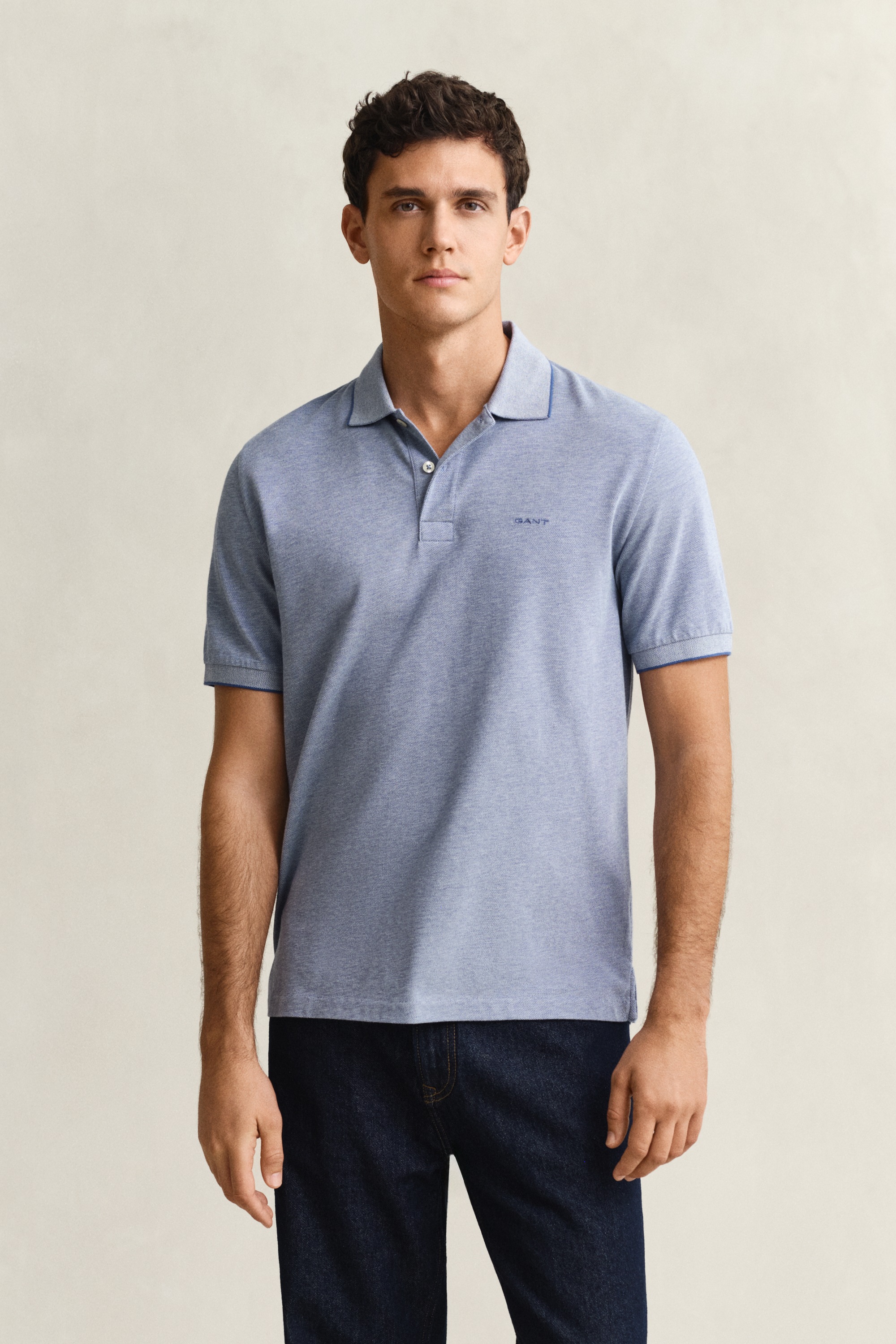 Gant Polo »2 TONE« Regular fit mit Polokragen