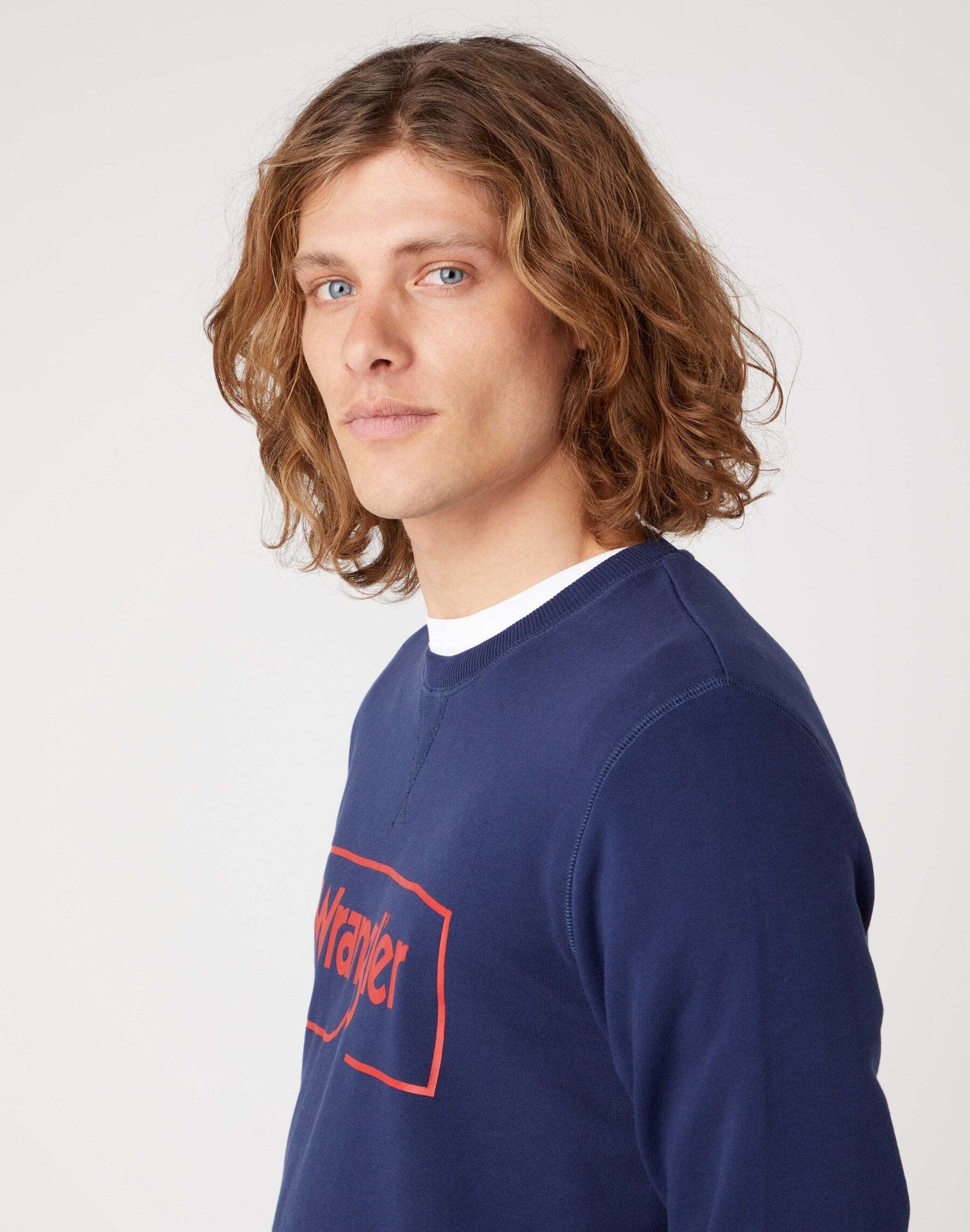 Wrangler Sweatshirt »Wrangler Sweatshirt Frame Logo Crew«