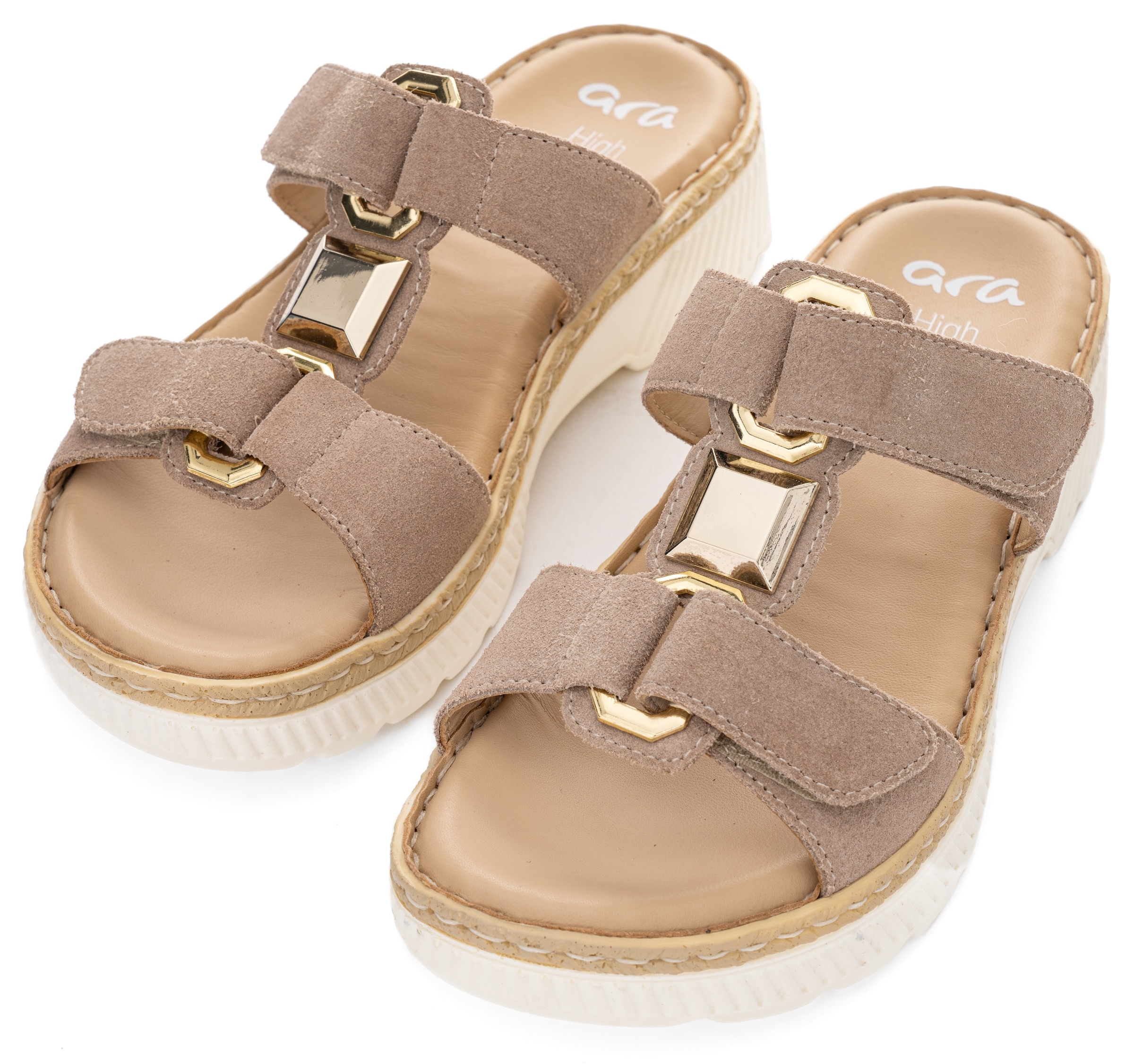 Image of Ara Pantolette "CAPRI", Plateau, Sandale, Sommerschuh in Weite G (= weit)
