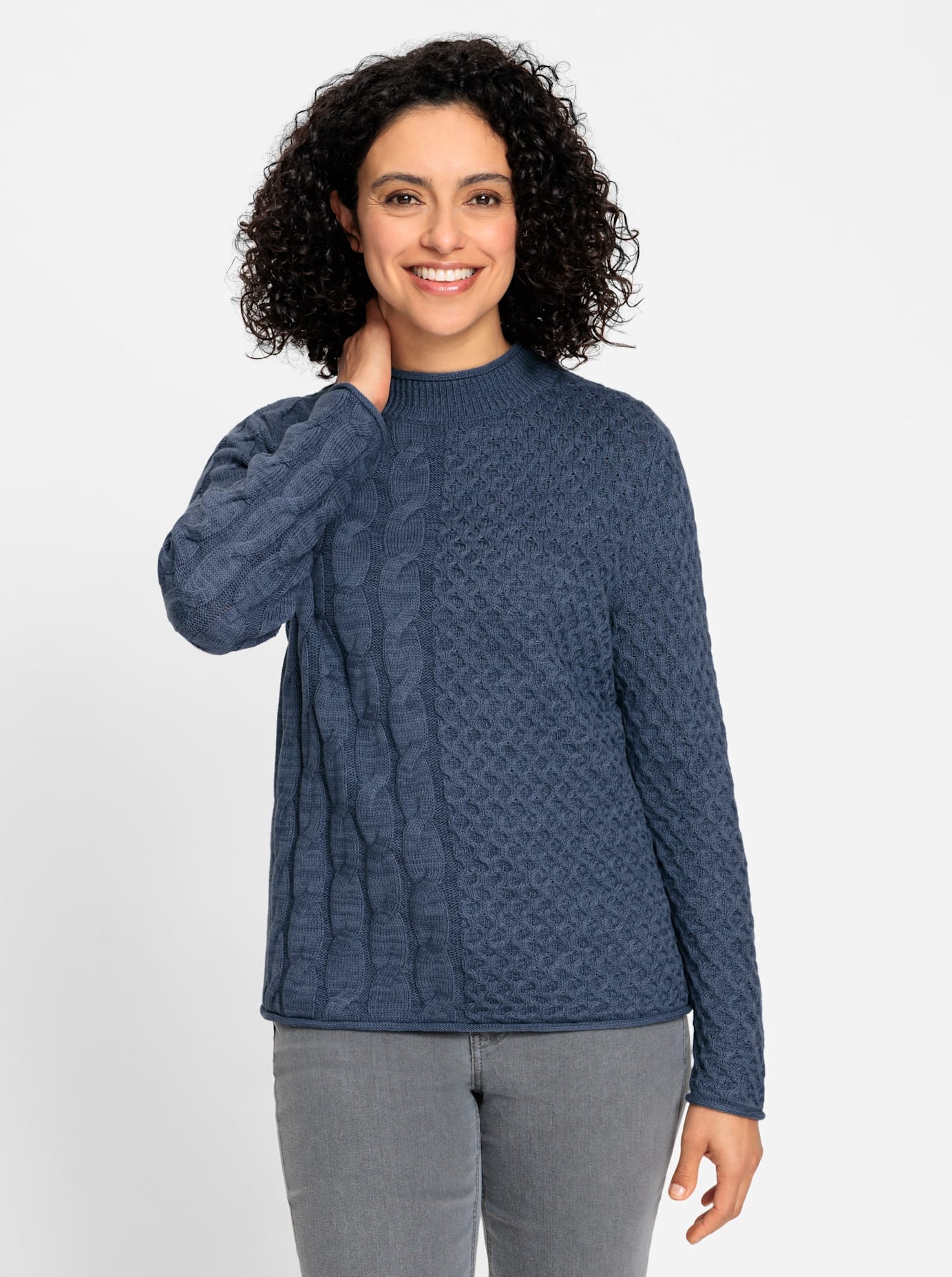 Inspirationen Stehkragenpullover »Stehkragen-Pullover«