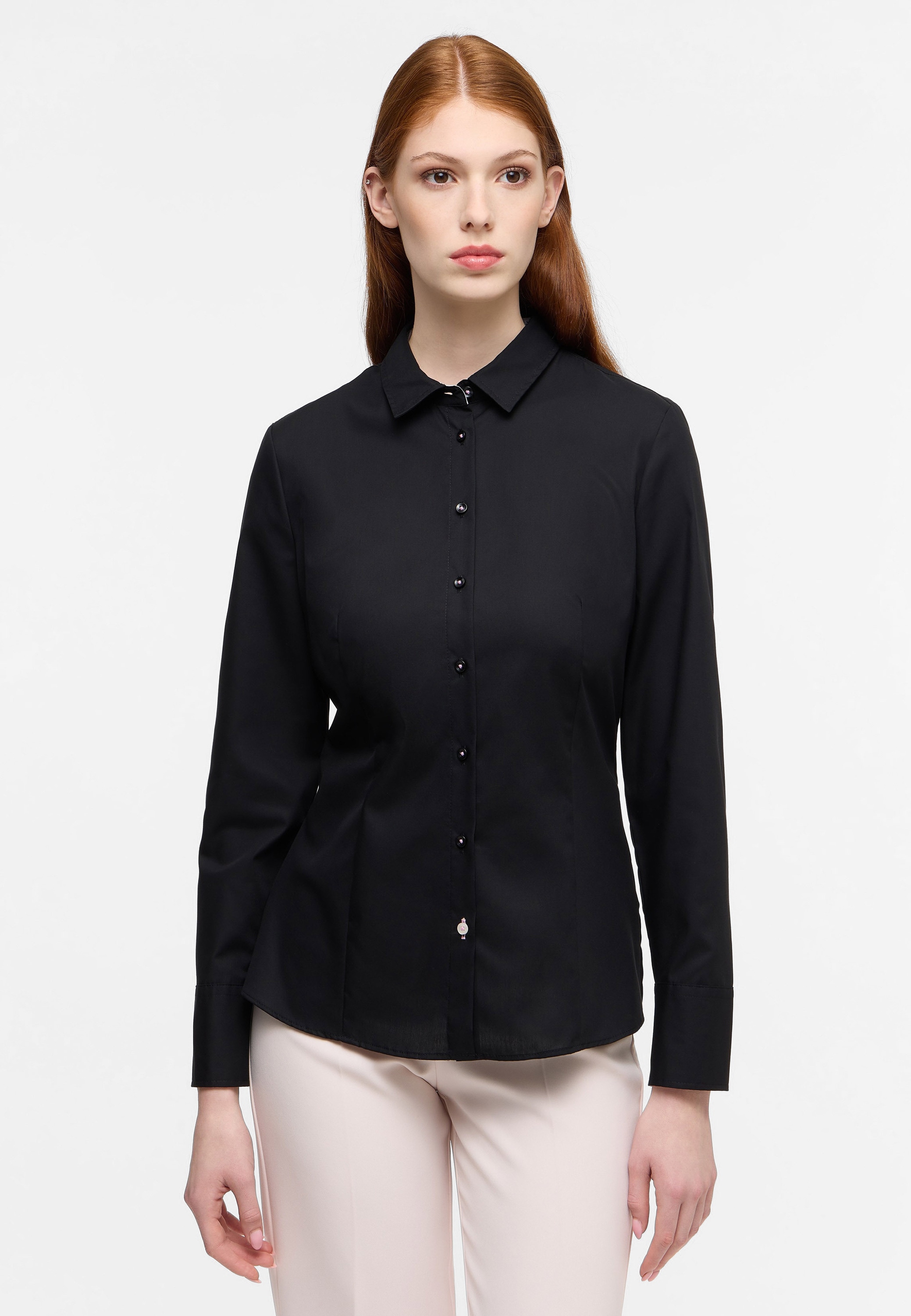 Image of Eterna Hemdbluse "FITTED" NON IRON (bügelfrei)