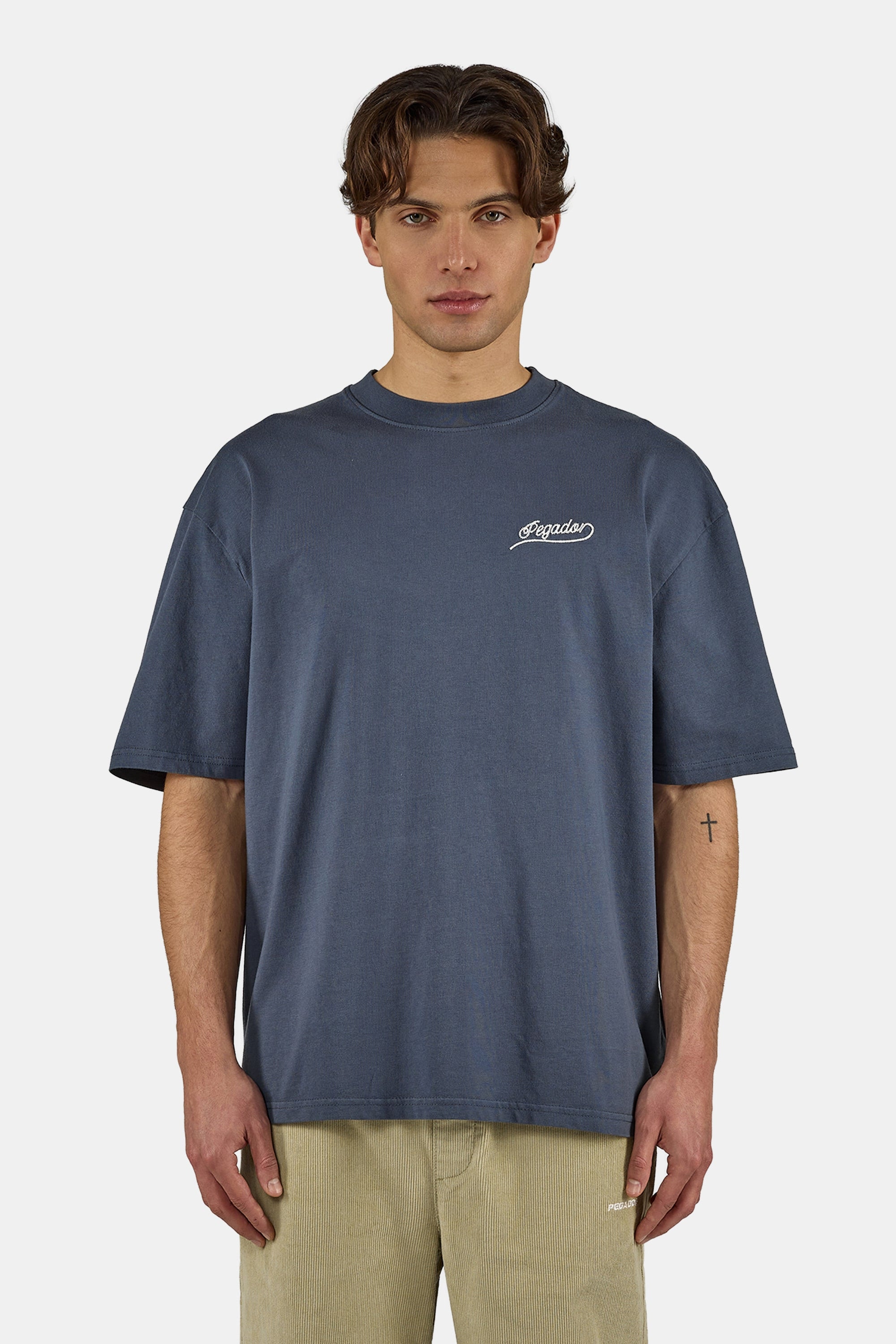 Image of PEGADOR T-Shirt "Belmonte Oversized Tee" Baumwolle, oversize