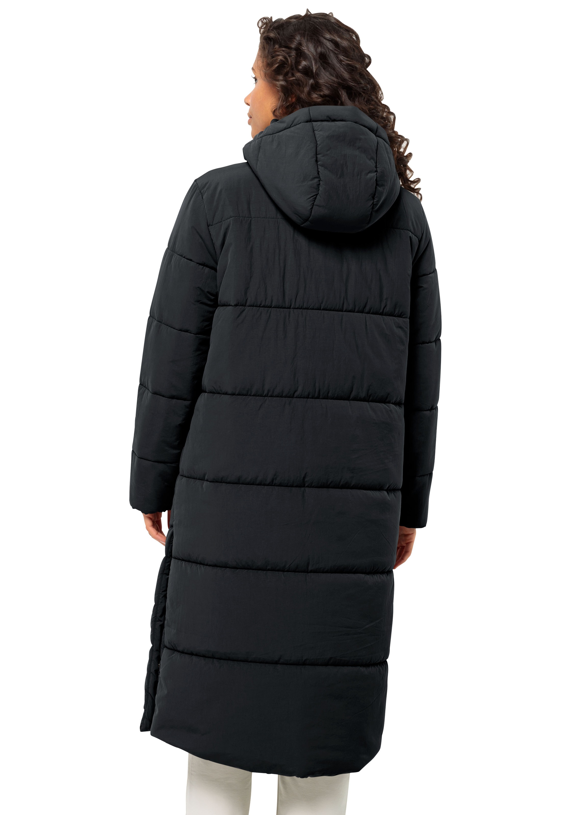 Jack Wolfskin Funktionsmantel »KAROLINGER LONG COAT W«, mit Kunstfaserfüllung
