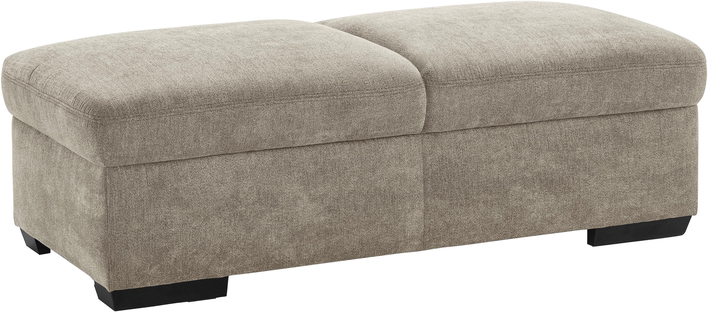 exxpo - sofa fashion Hocker »Salerno, Bankhocker mit tollem Sitzkomfort«, zeitlos und elegant
