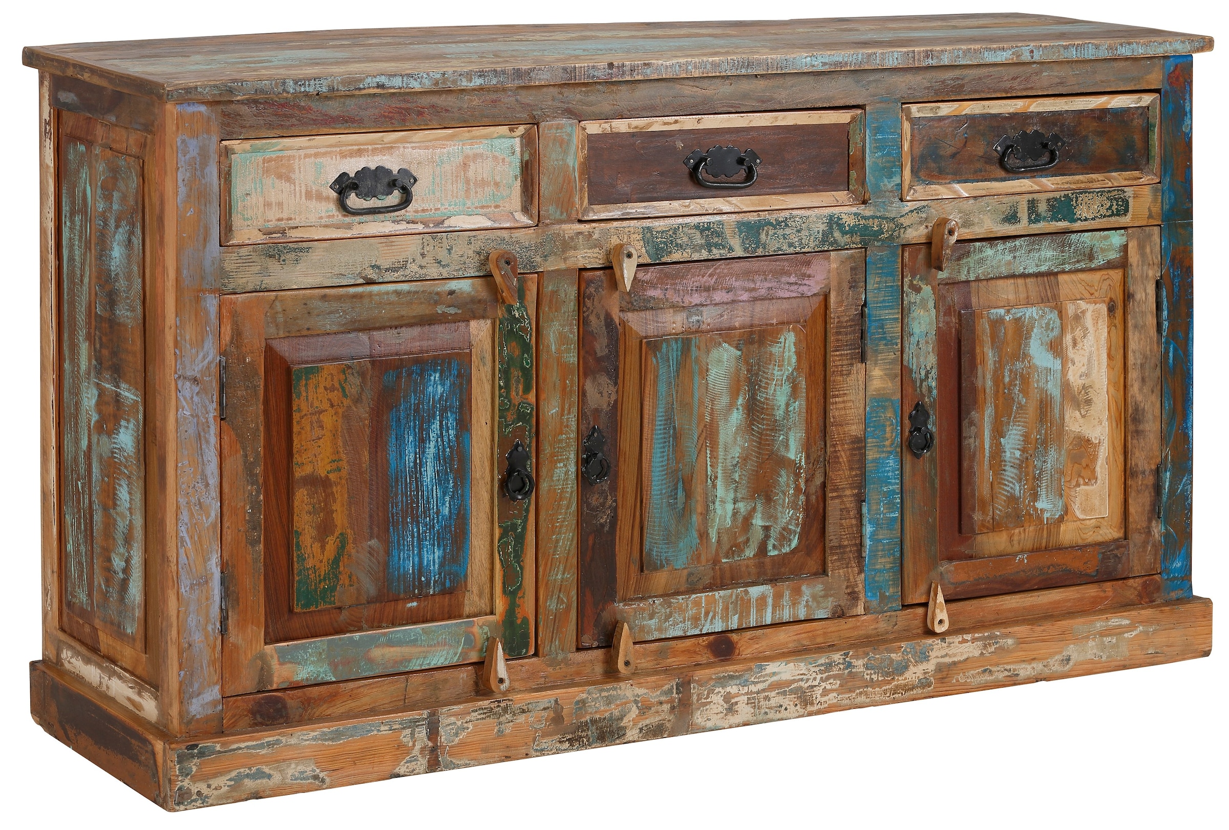 40 Altholz, Sideboard recyceltem SIT kaufen Shabby Vintage Chic, aus Breite »Riverboat«, cm, günstig