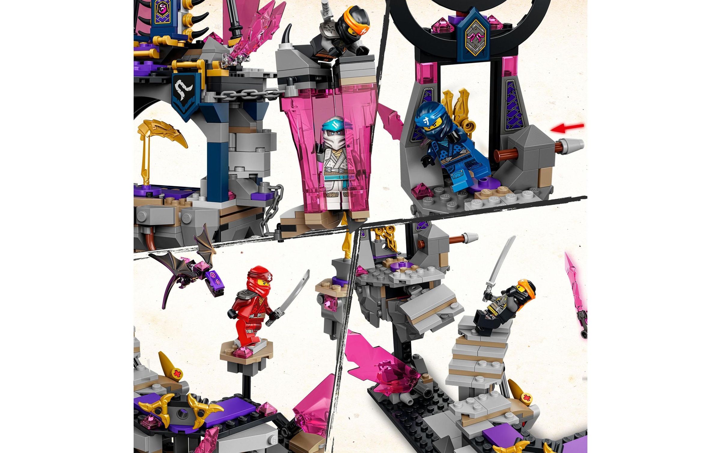 LEGO® Spielbausteine »Der Tempel«, (703 St.)