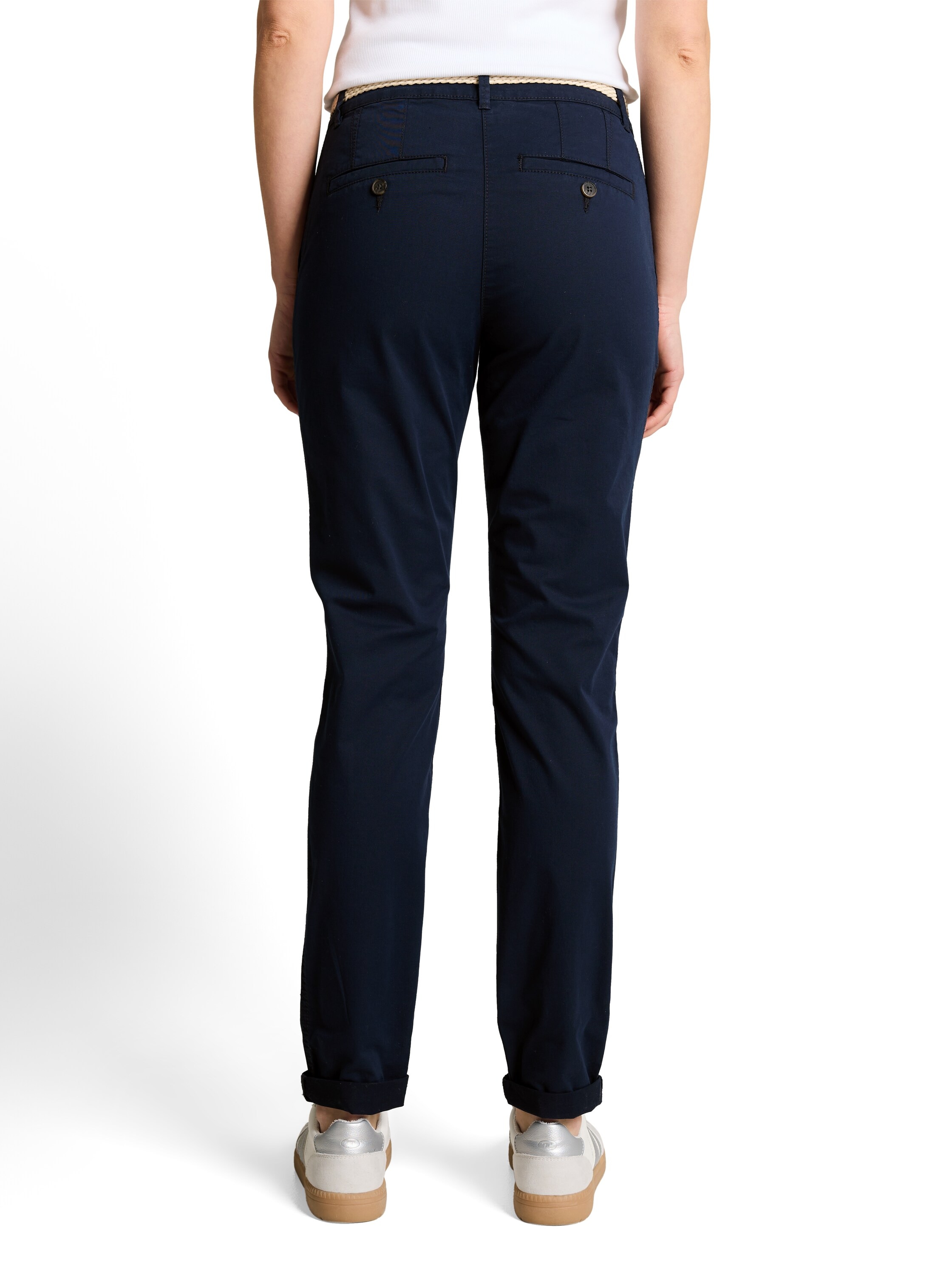 TOM TAILOR Chinohose »TOM TAILOR Chino«  mit Gürtel und Stretch