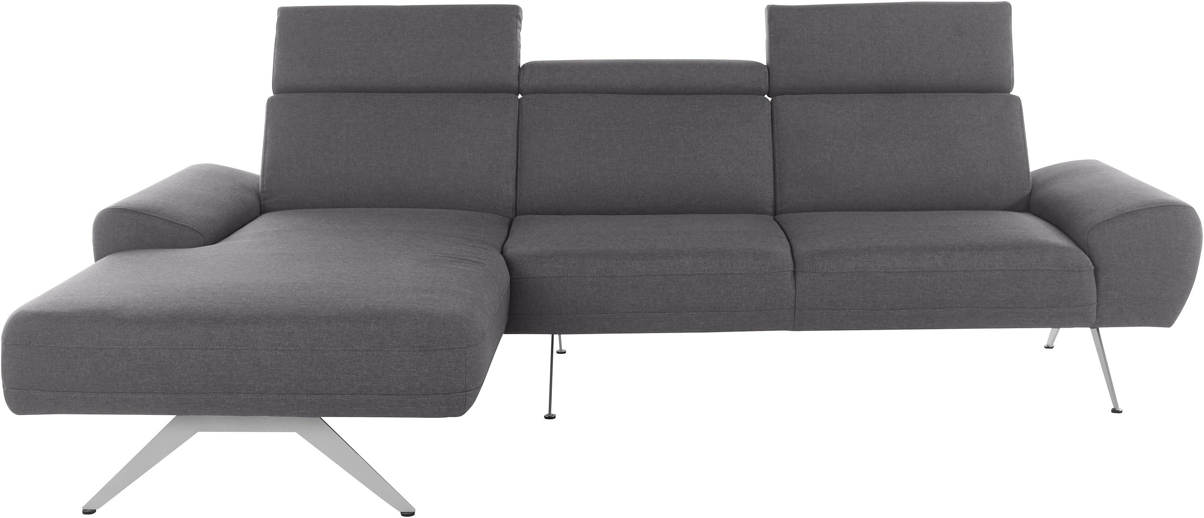 Image of DOMO collection Ecksofa »Cabarini«, inklusive Kopfteilverstellung, wahlweise mit Rückenverstellung bei Ackermann Versand Schweiz