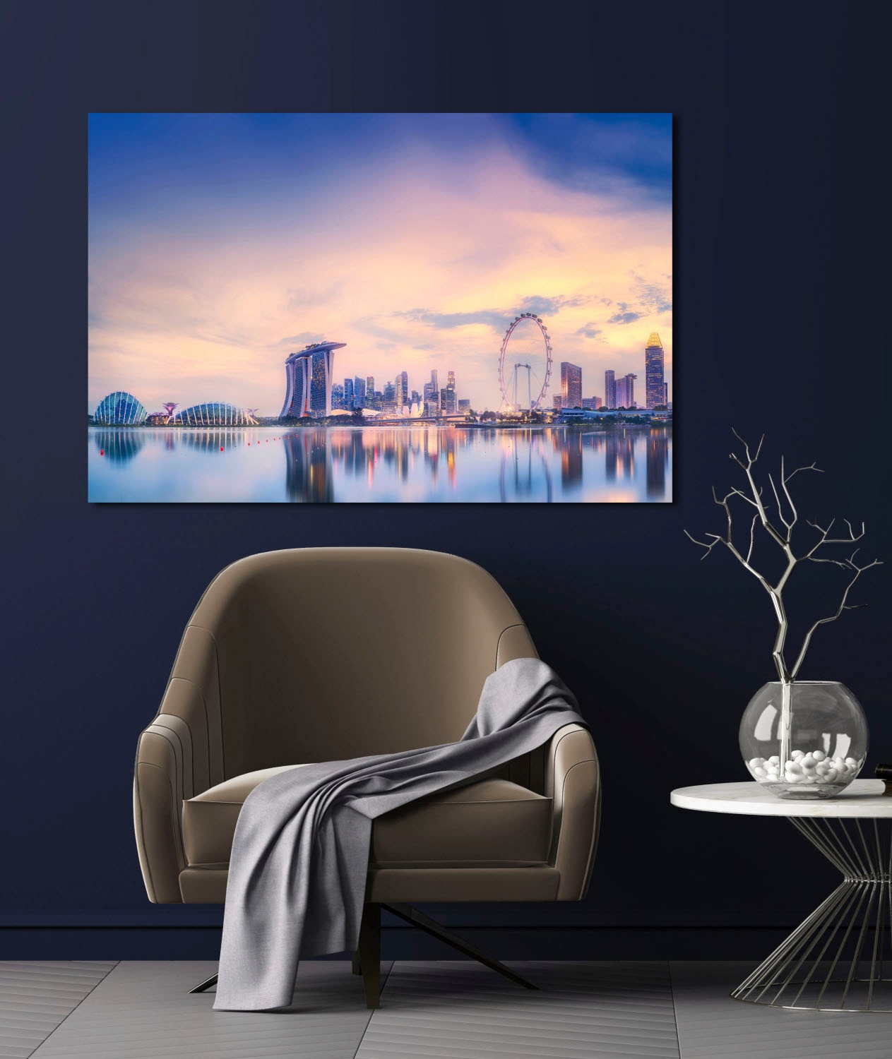 Image of queence Acrylglasbild »Skyline London« bei Ackermann Versand Schweiz