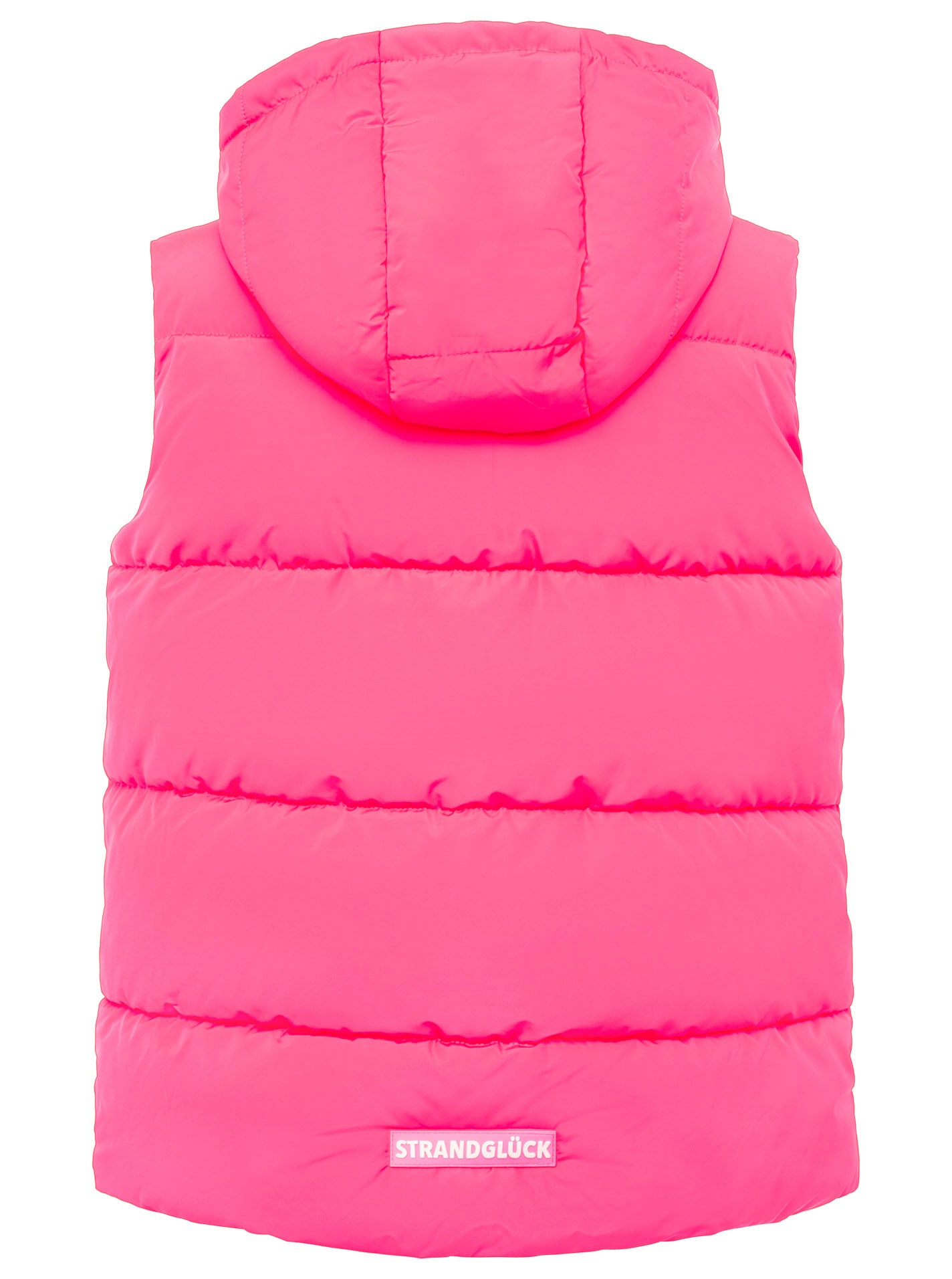 Zwillingsherz Gilet matelassé »"Strandglück"« capuche, poches fendues, motif ancre